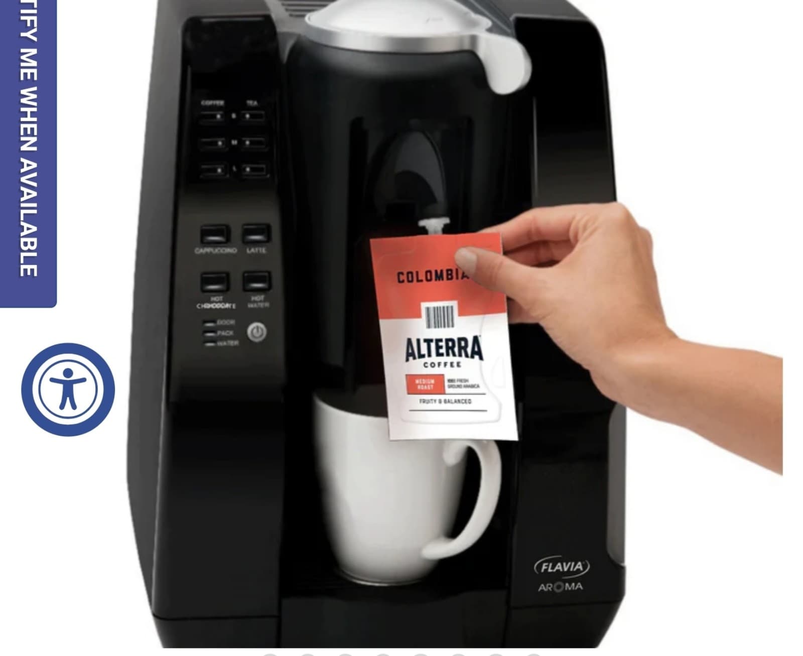 Flavia® AROMA Starter Pack Coffee Maker - Thumbnail 4