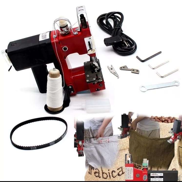 Electric Bag Sewing Machine GK9-890 Bag Industrial Stitching Tool Sack Closer - Thumbnail 3