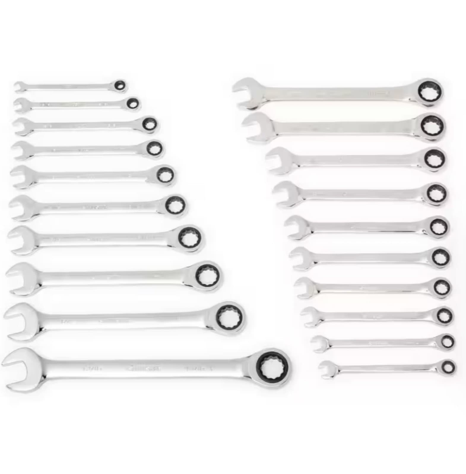 Husky 20pc Ratcheting SAE/MM Combination Wrench Set - Thumbnail 4