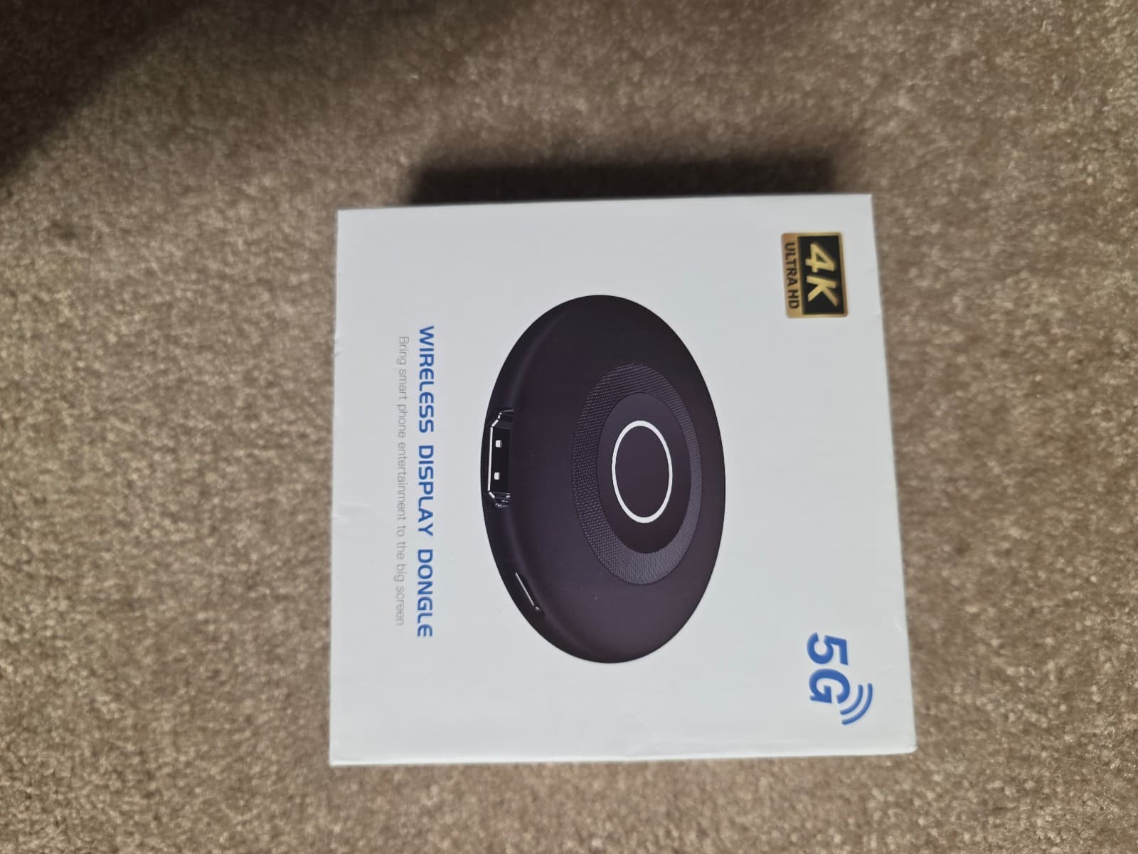 Wireless HDMI Display Dongle Adapter, Plug & Play 1080P/60Hz, 2.4/5G Streaming f - Image 1