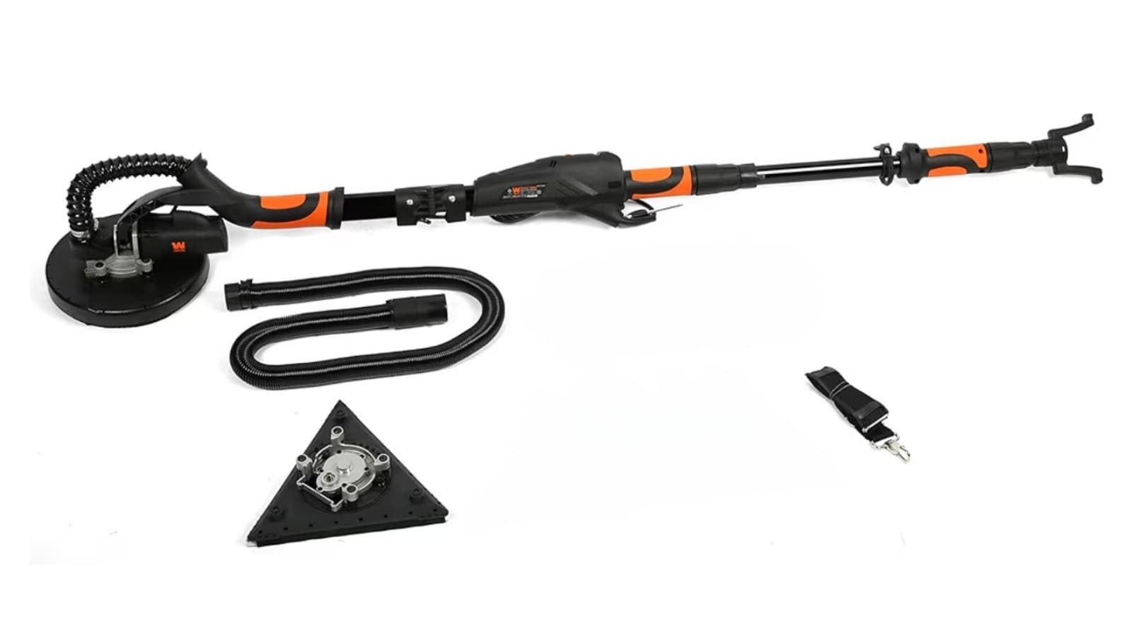 Dual-Head Drywall Sander with 15-Foot Dust Hose - Thumbnail 2