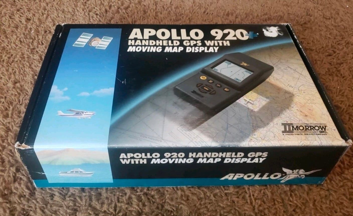 Apollo 920 handheld gps with moving map display with Extras - Thumbnail 2