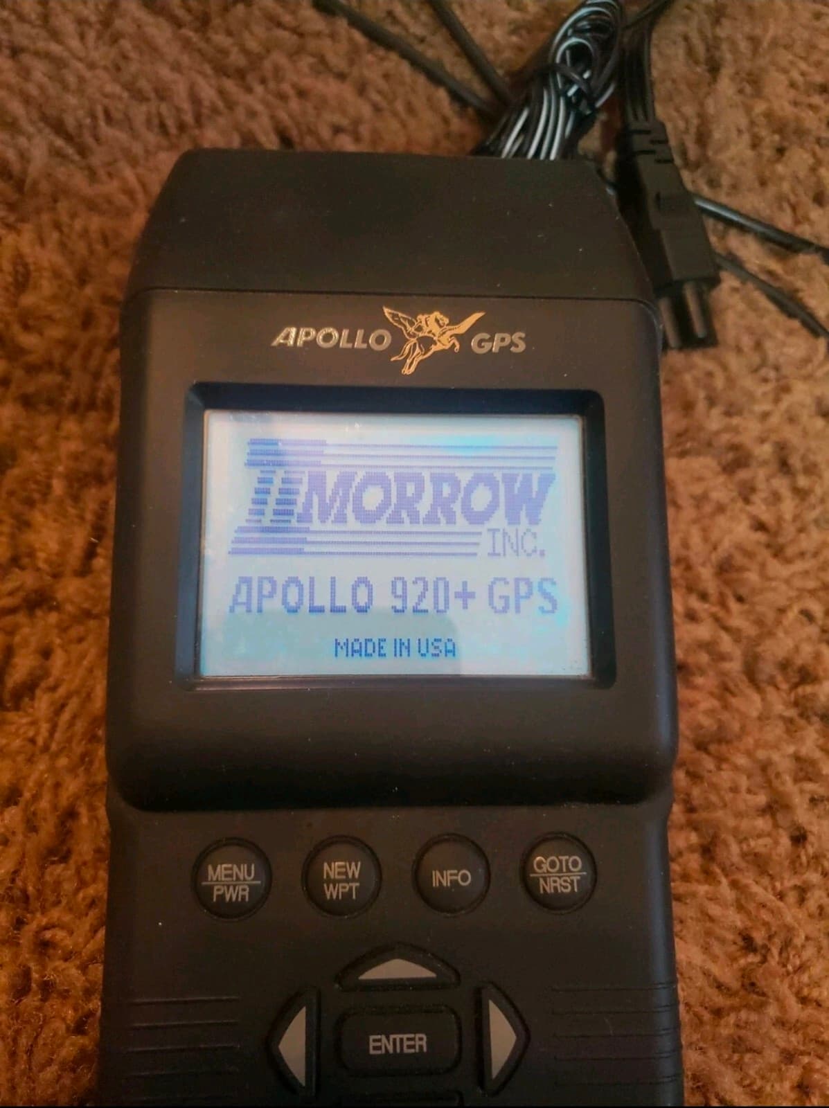 Apollo 920 handheld gps with moving map display with Extras - Thumbnail 11