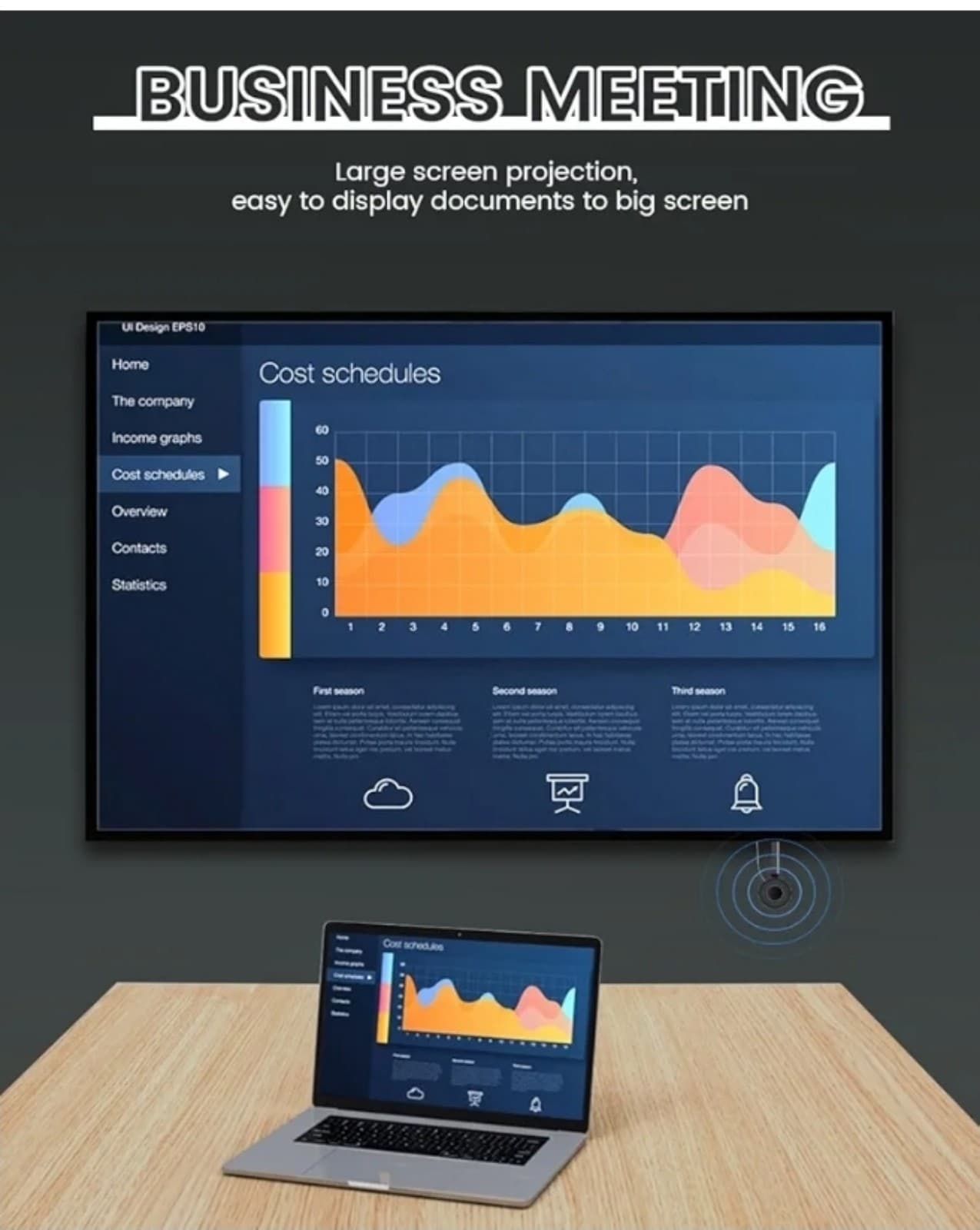 Wireless HDMI Display Dongle Adapter, Plug & Play 1080P/60Hz, 2.4/5G Streaming f - Thumbnail 6