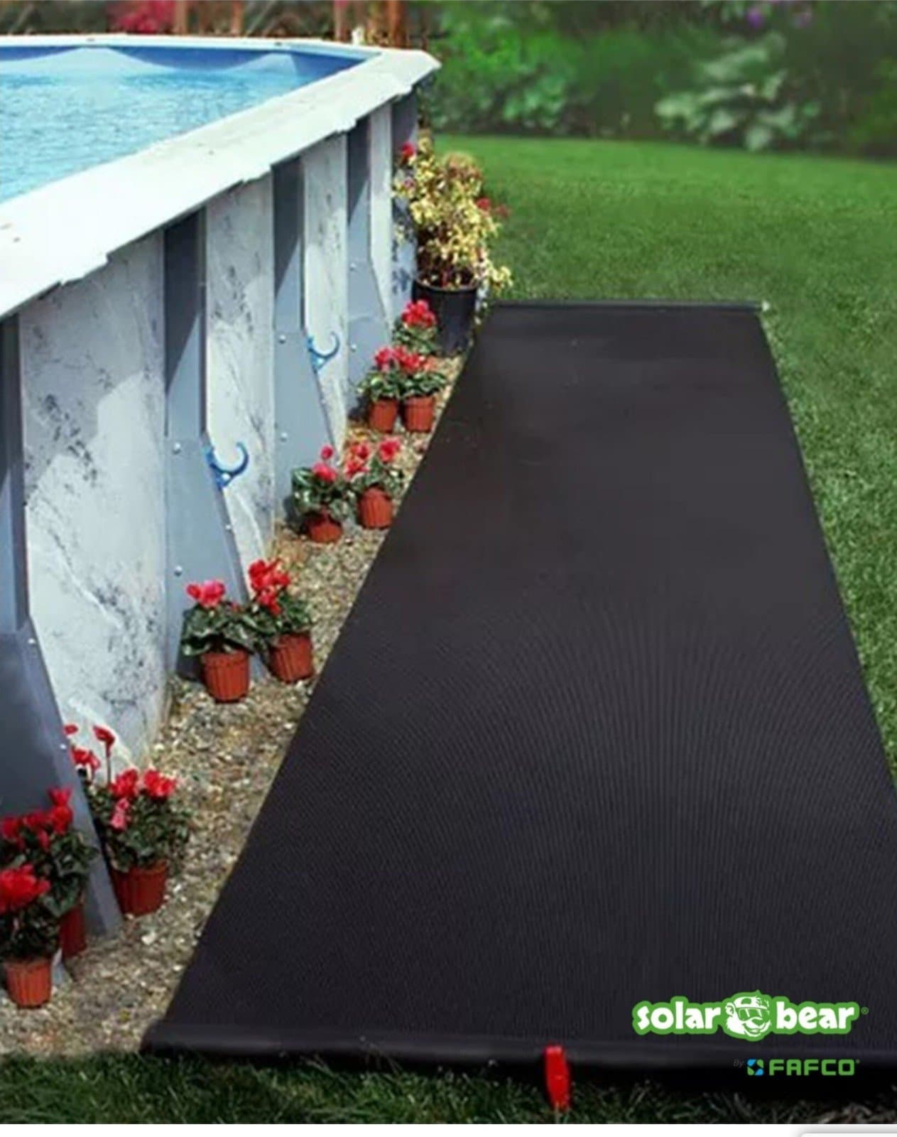 Solar Bear DELUXE - Solar Pool Heater for Above-Ground Pools, Universal, with St - Image 1