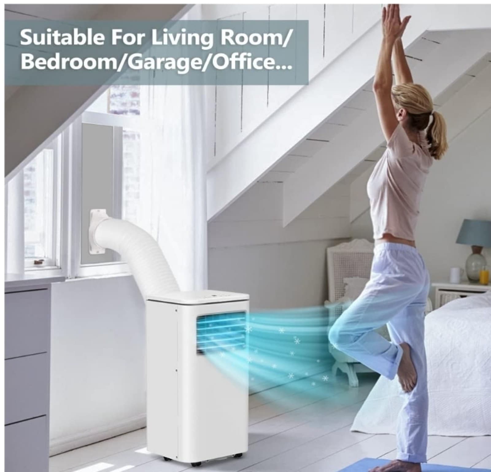 Portable AC Unit by Life Plus 10,000 BTU - Thumbnail 7