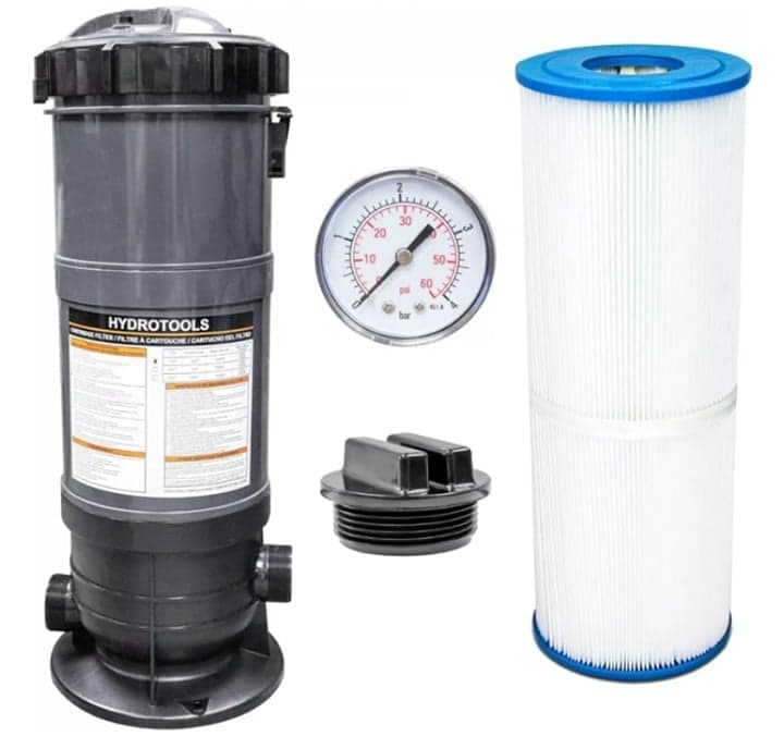 HYDROTOOLS Sure-Flo Cartridge Pool Filter Tank & Element D1003 - Image 1