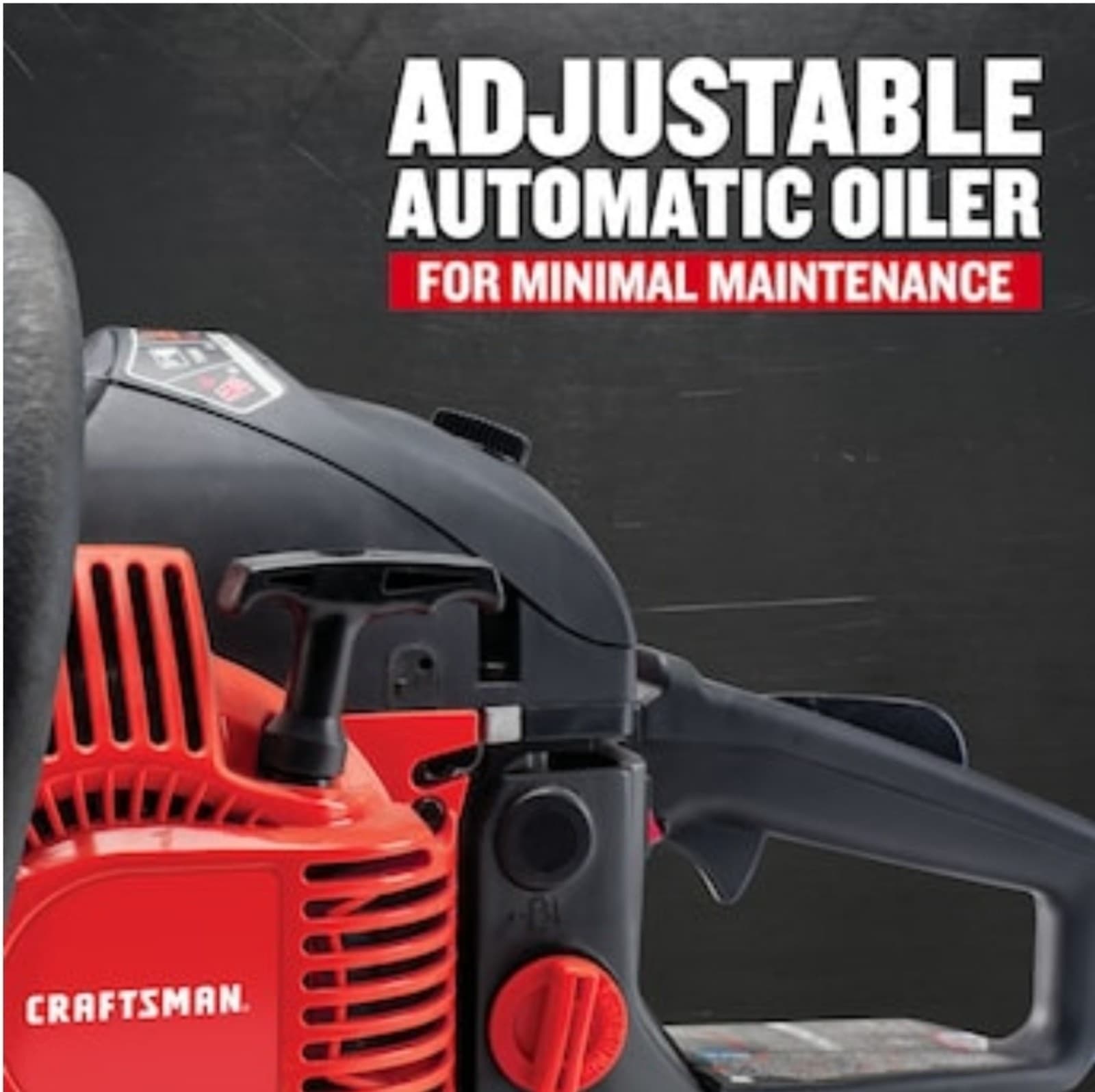 CRAFTSMAN S205 46-cc 2-cycle 20-in Gas Chainsaw - Thumbnail 6