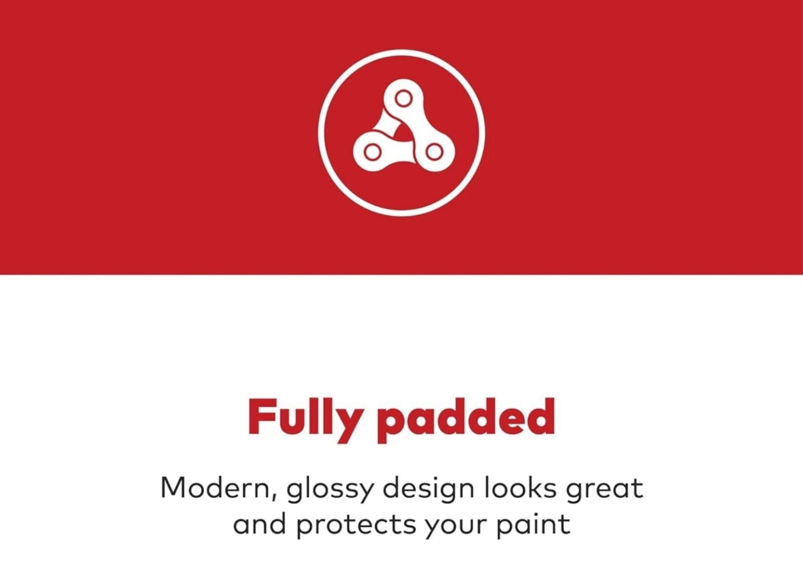 Yakima FullBack 3 Premium Trunk Bike Rack, Holds 3 Bikes, Tool-Free Installation - Thumbnail 4