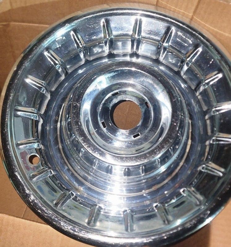 1956 Cadillac Hub Caps 15" Set of 4 Caddy Wheel Covers Hubcaps - Thumbnail 4