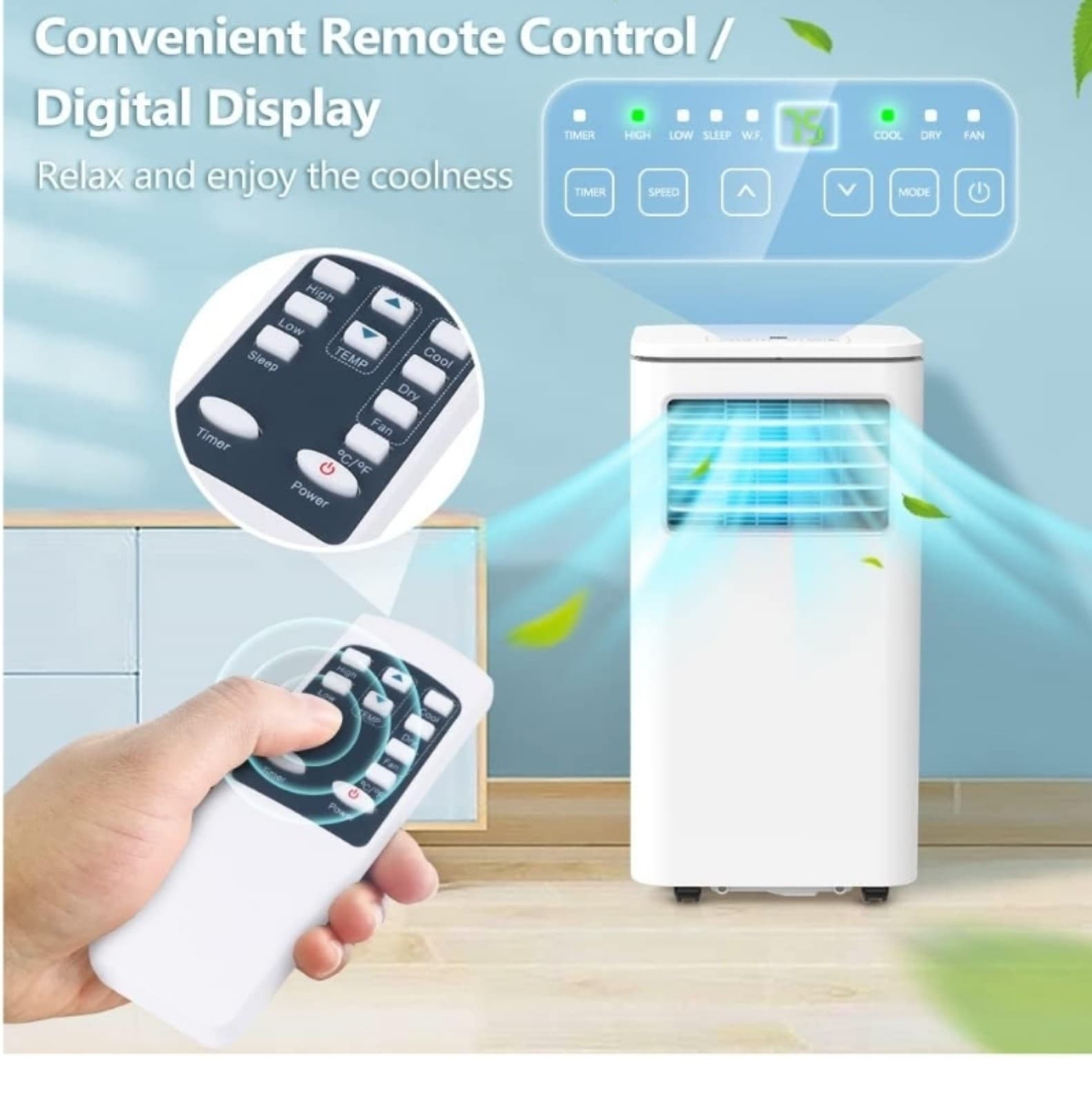 Portable AC Unit by Life Plus 10,000 BTU - Thumbnail 4