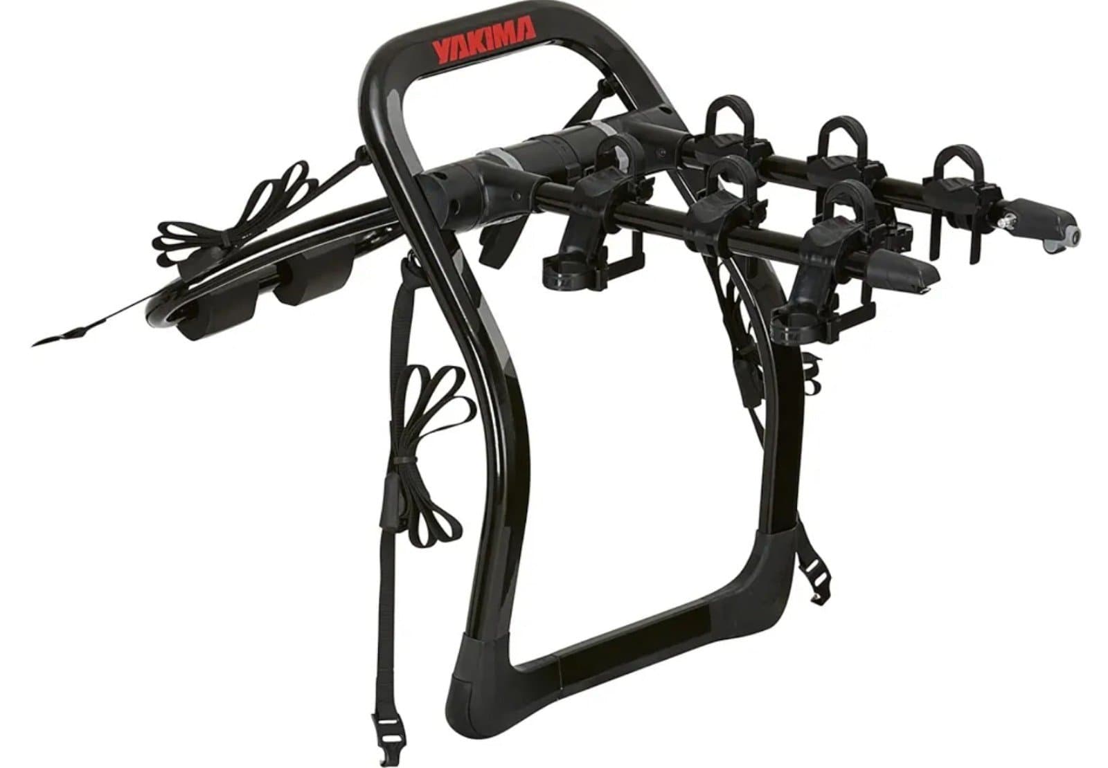 Yakima FullBack 3 Premium Trunk Bike Rack, Holds 3 Bikes, Tool-Free Installation - Image 1
