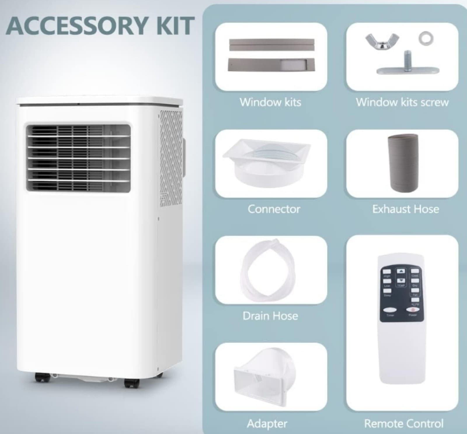 Portable AC Unit by Life Plus 10,000 BTU - Thumbnail 8