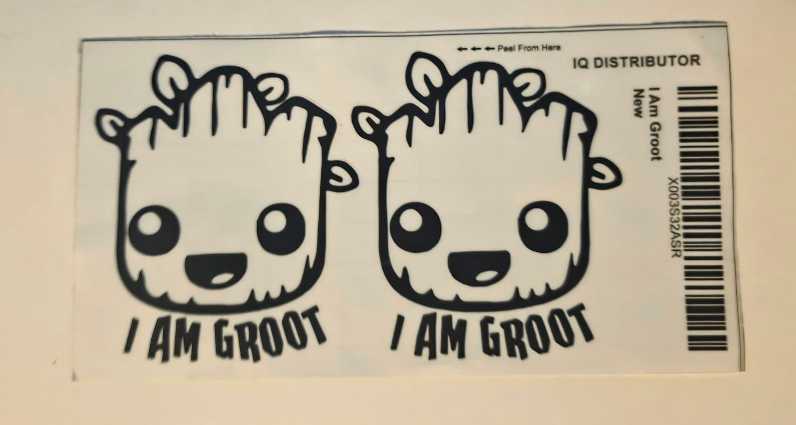 Groot Vinyl Sticker - Image 1