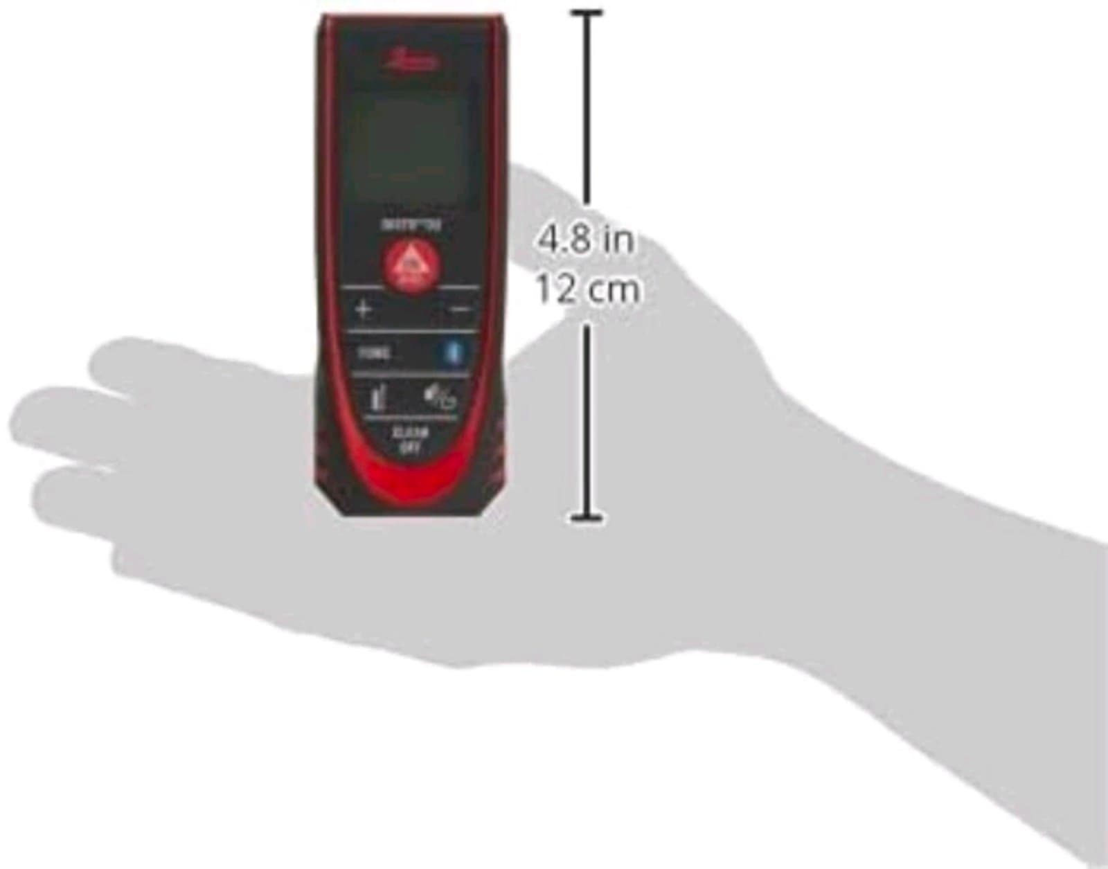 Laser Distance Measure - 330ft Leica DISTO D2 Waterproof & Memory - Thumbnail 4
