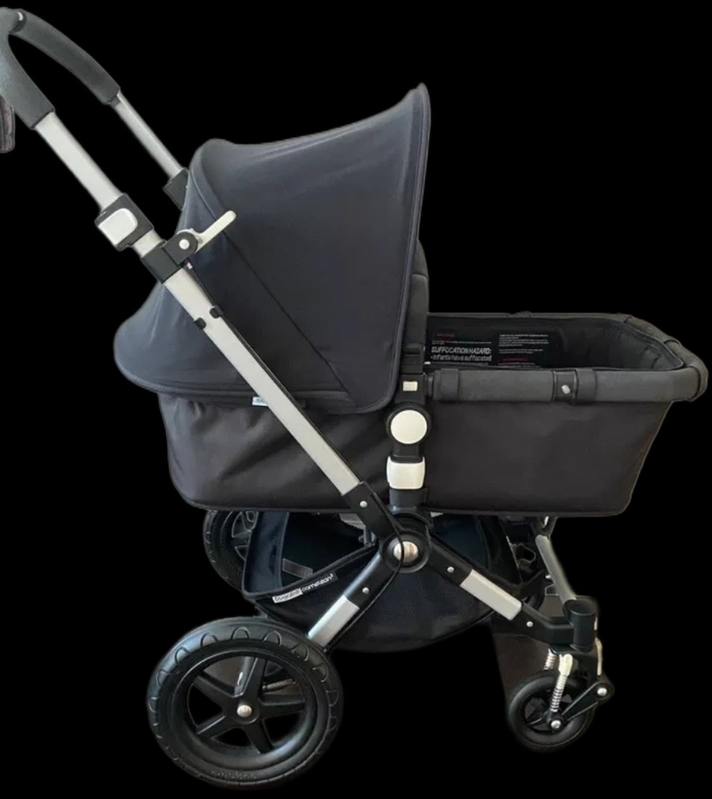 Bugaboo Cameleon Black Travel System Single Seat Stroller - Image 1
