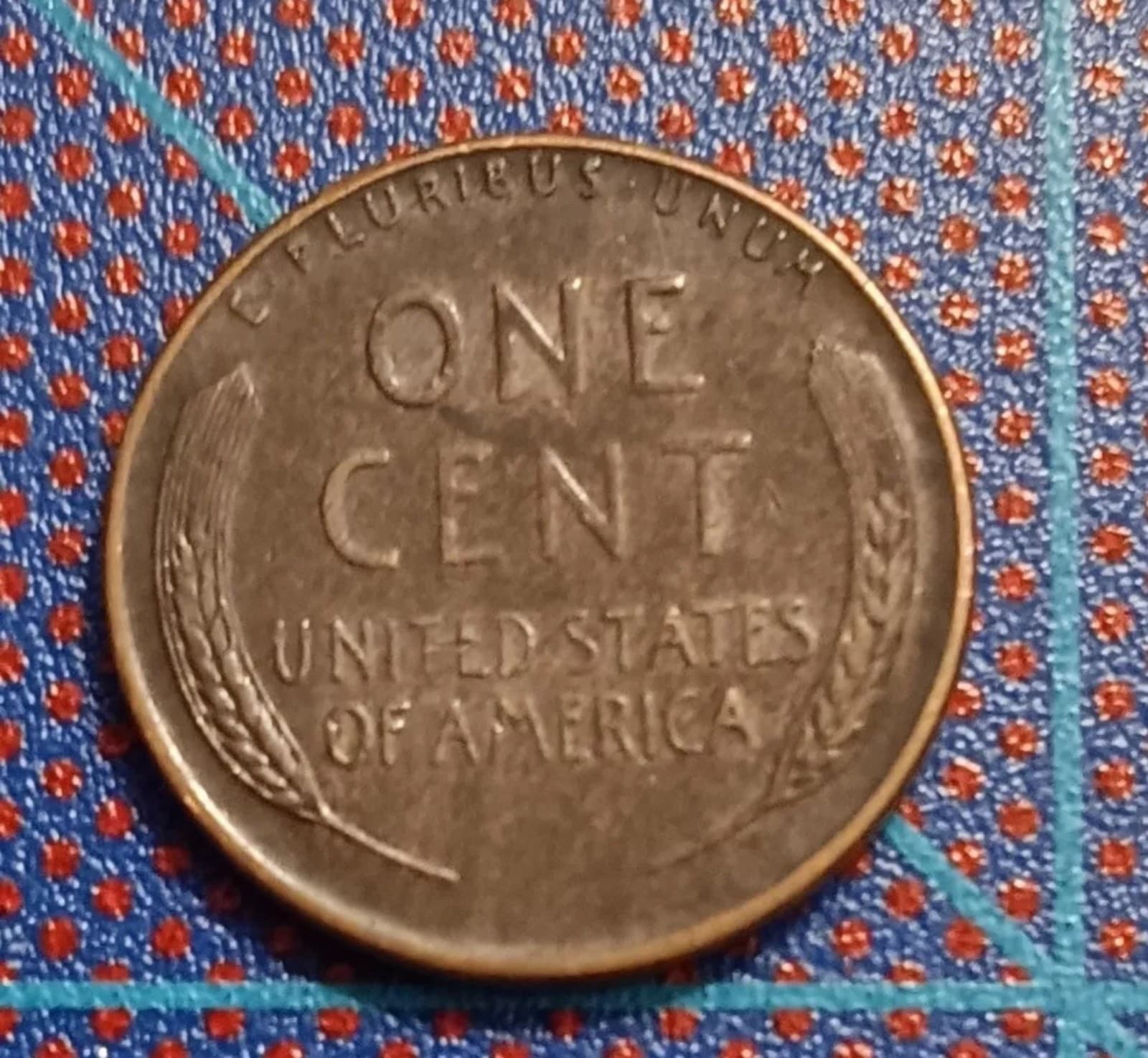 1957 D Lincoln Wheat Penny D mint, One Cent Coin beautiful dark brown rare color - Thumbnail 4