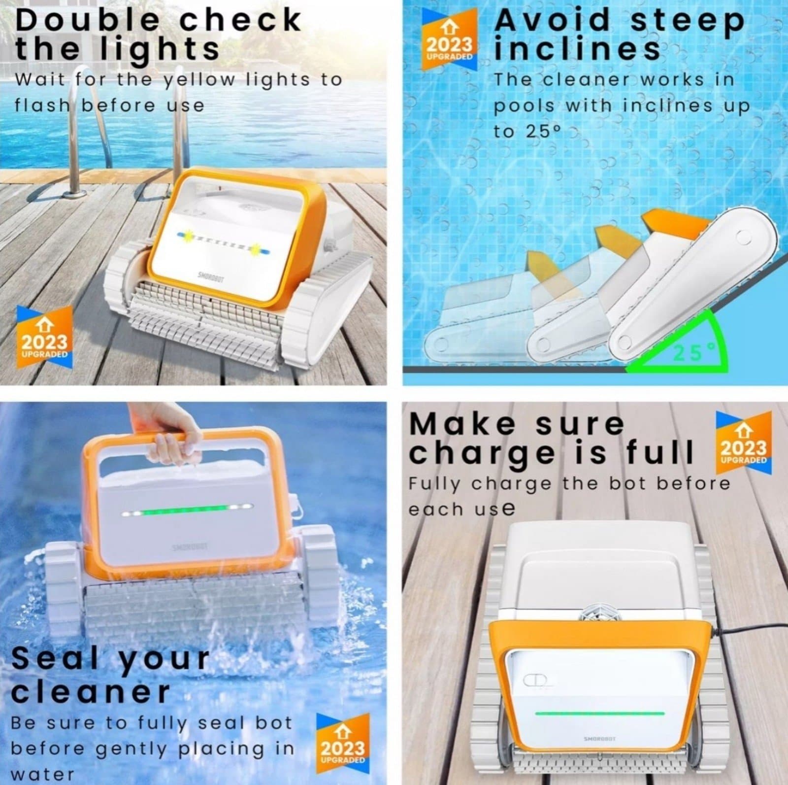 Smorobot Robotic Pool Cleaner - Thumbnail 7