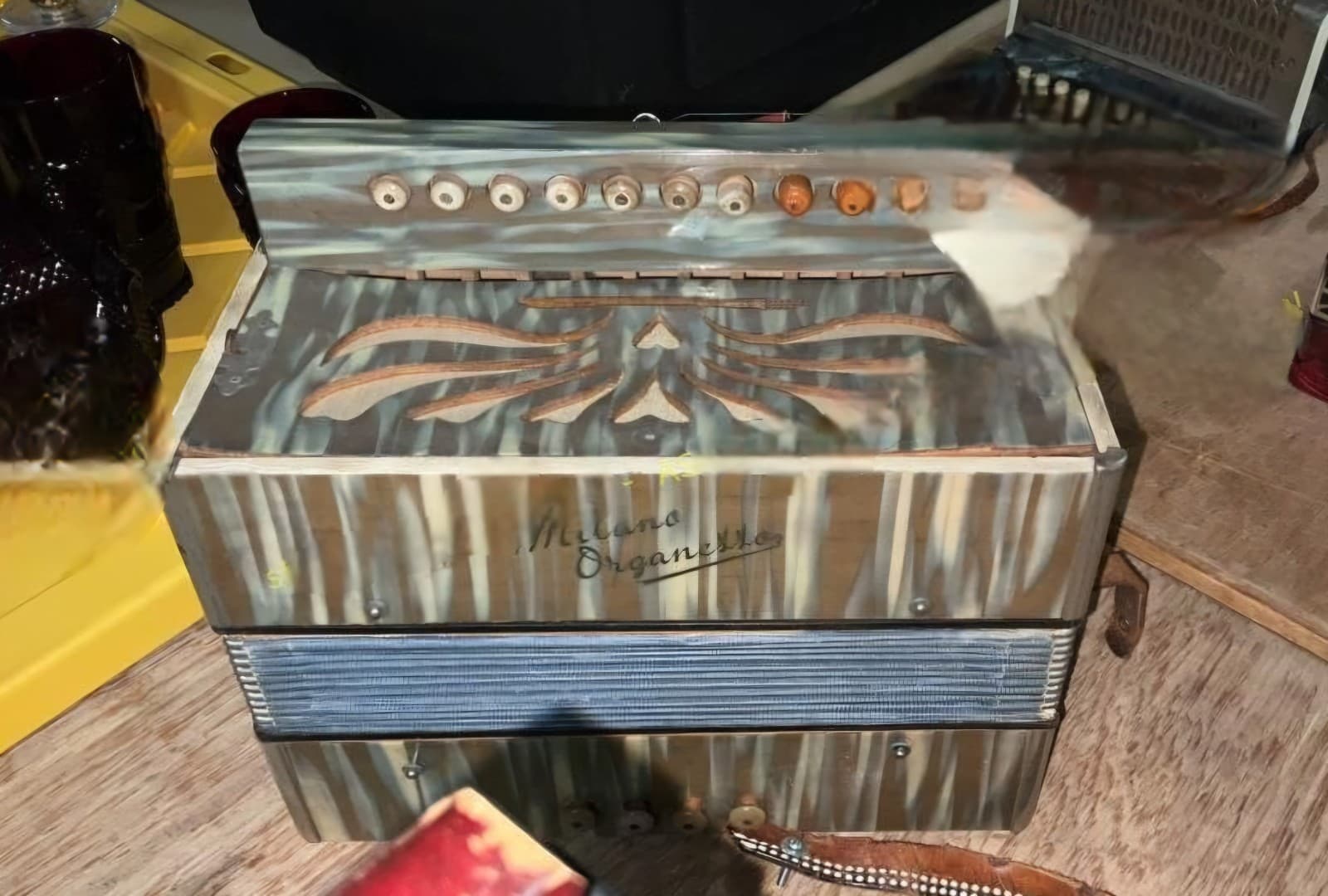 Milano Organetto 1 Row Accordion - Image 1