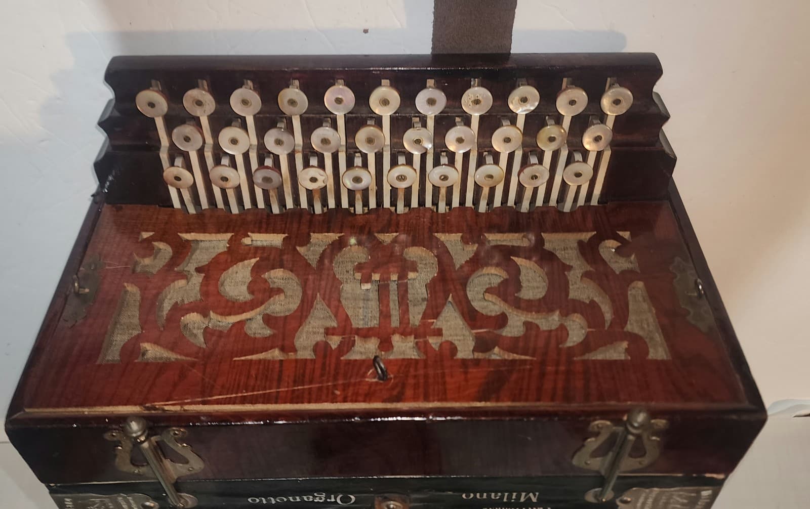 Milano Organetto 3 Row , 31 Button Accordion - Thumbnail 7