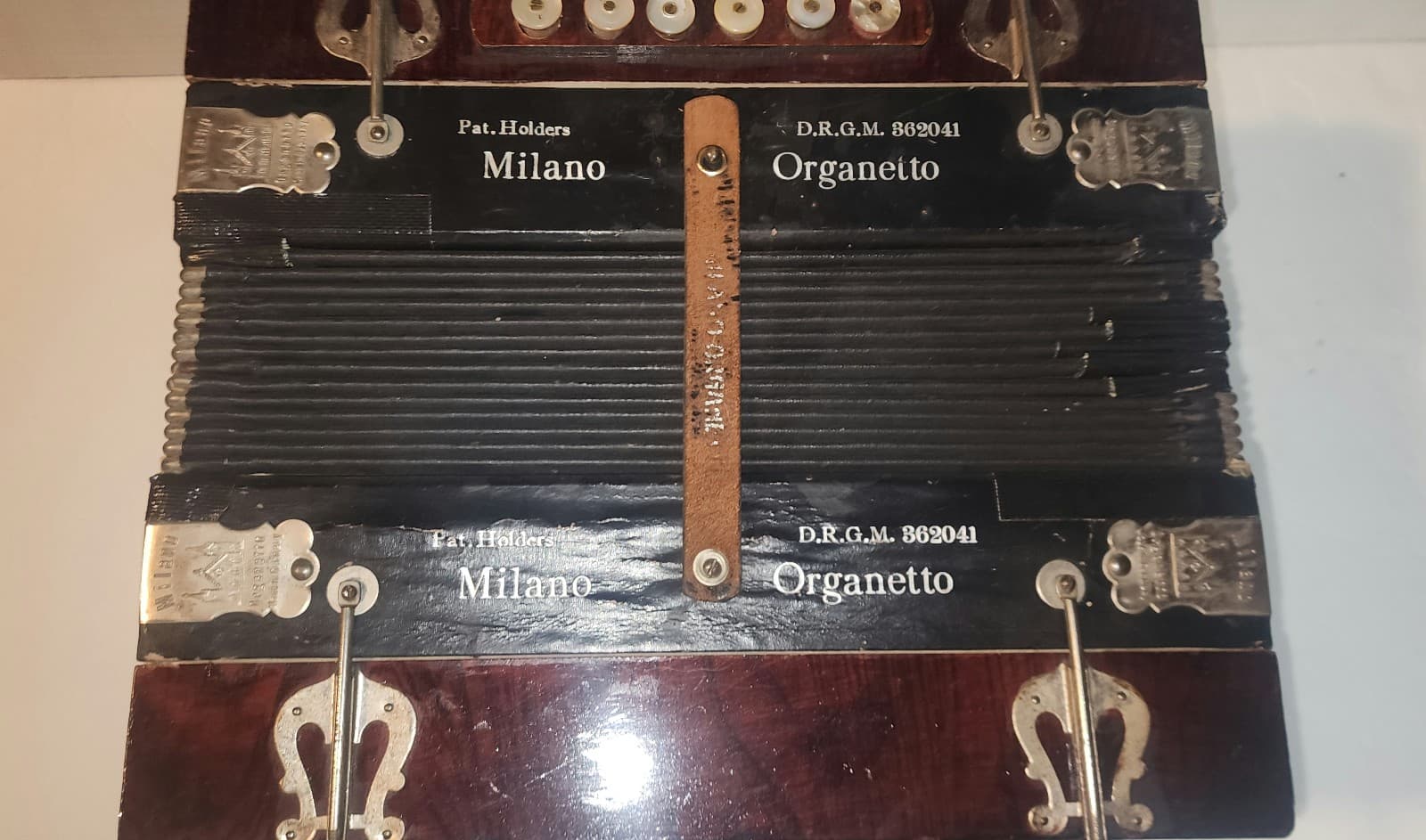 Milano Organetto 3 Row , 31 Button Accordion - Thumbnail 6