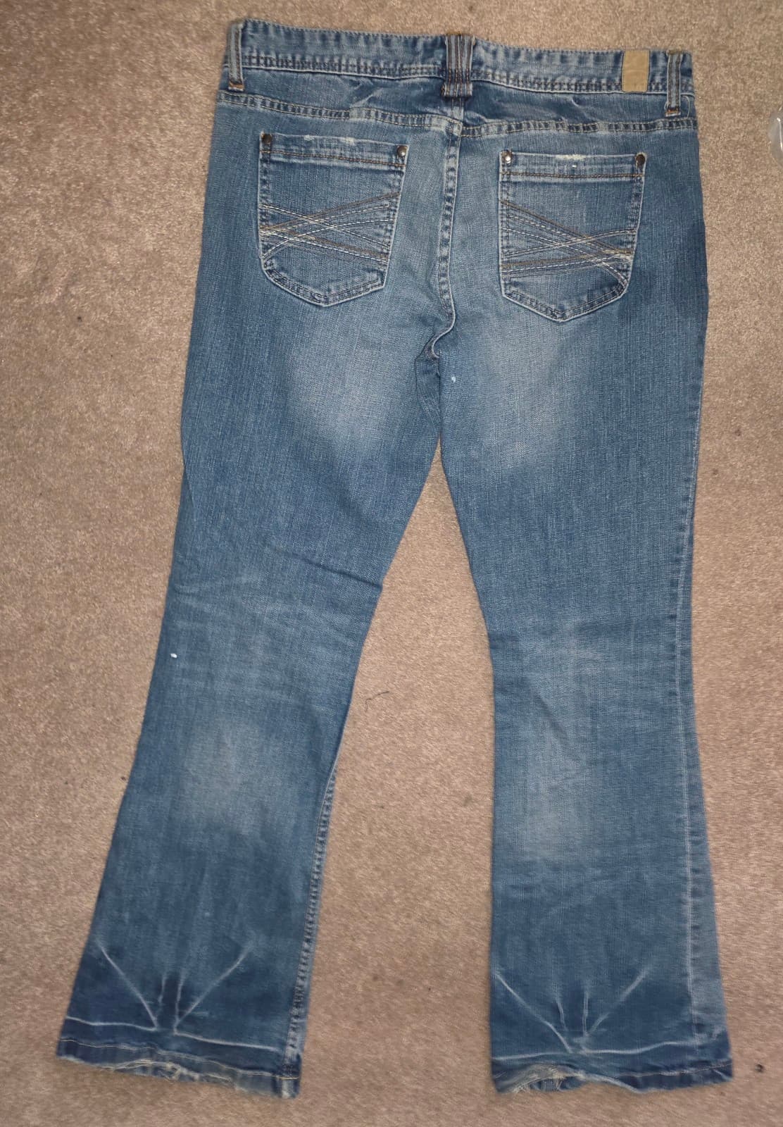 Women's Flare Leg Jeans sz 11/12 Maurices - Thumbnail 4