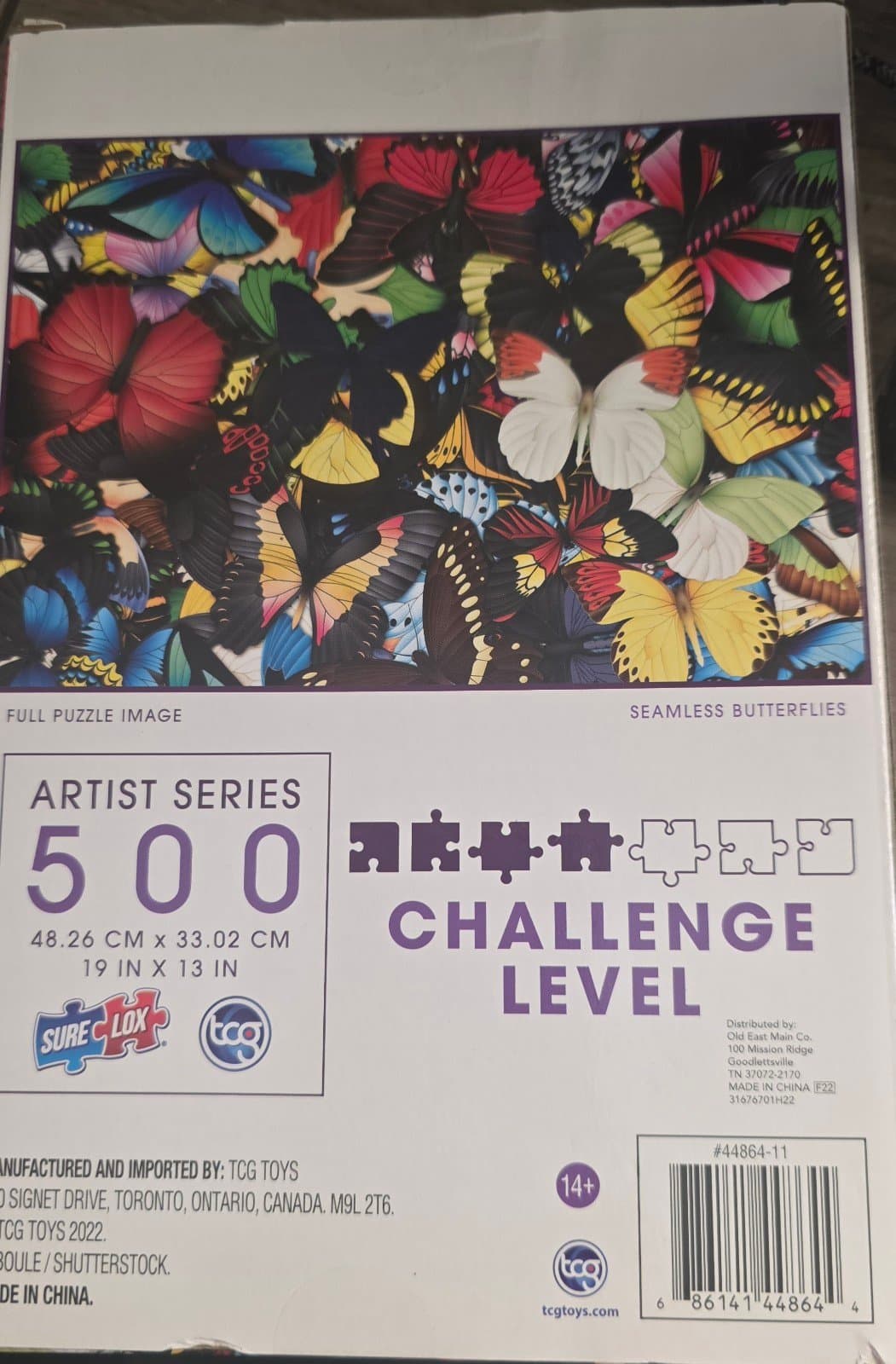 Butterfly 500pc puzzle - Thumbnail 2