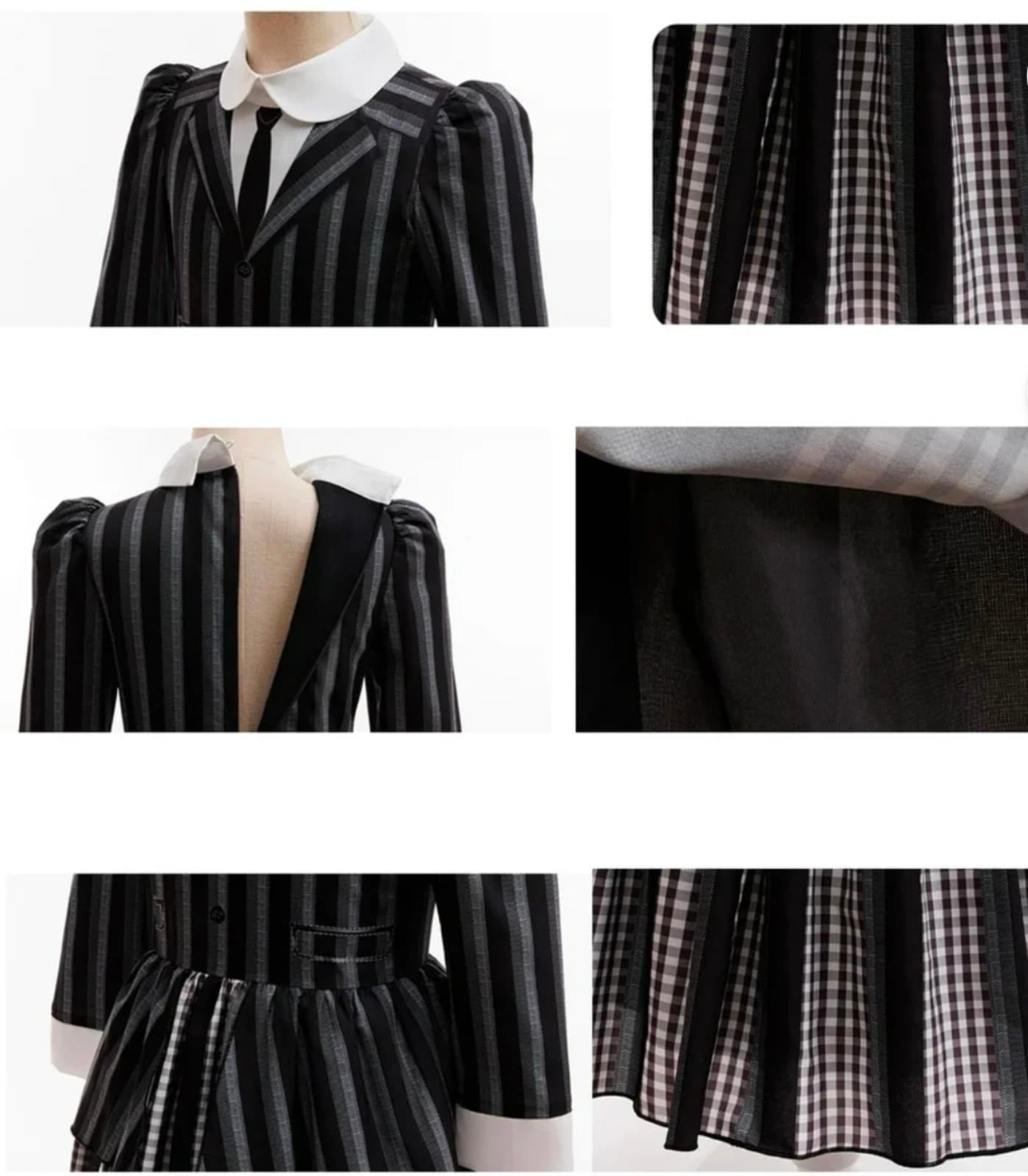 Wednesday Addams Costume size S/M - Thumbnail 3