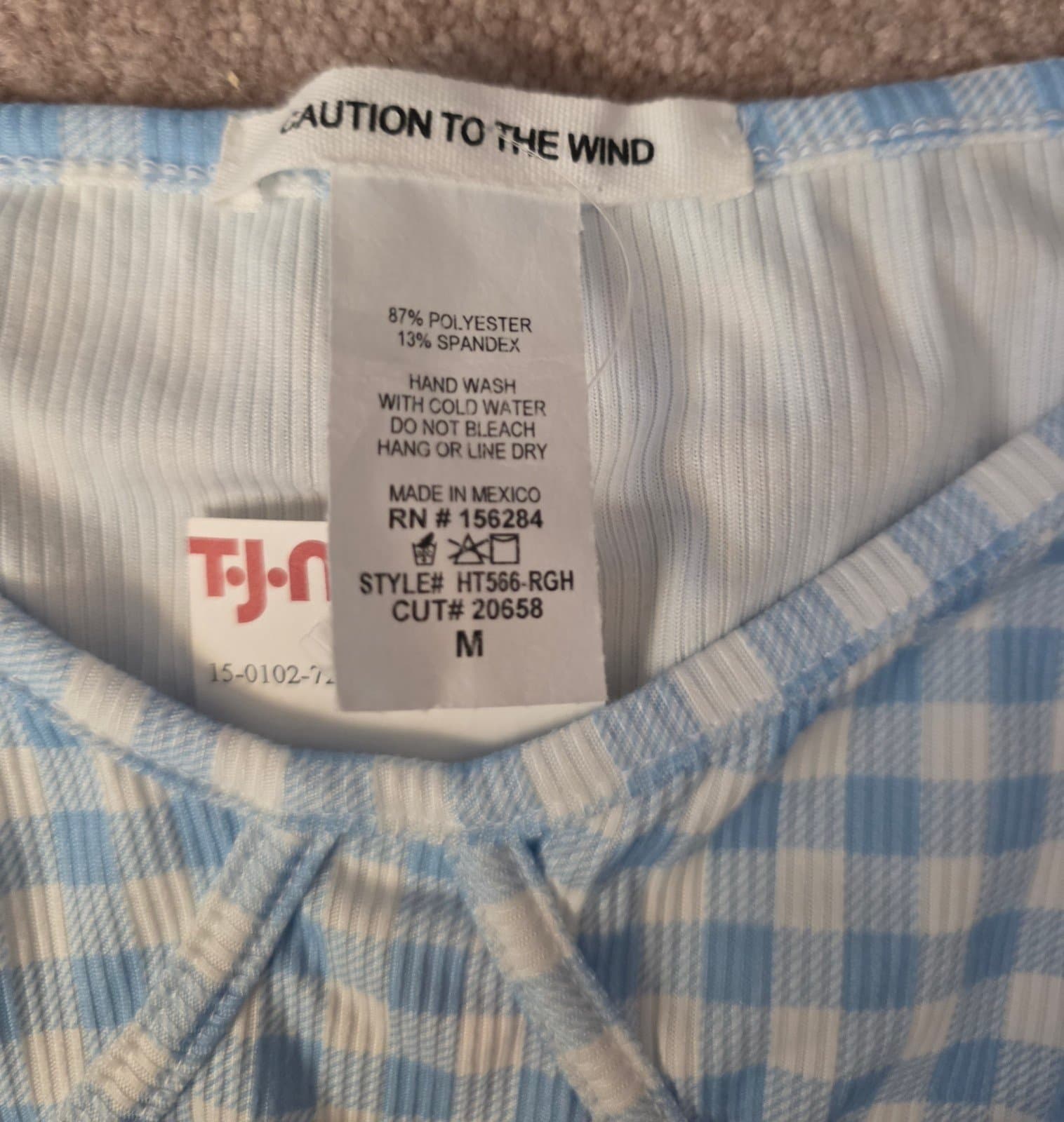 Crop Top Plaid sx Small - Thumbnail 2