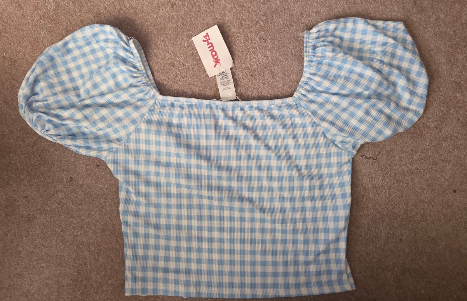 Crop Top Plaid sx Small - Thumbnail 4