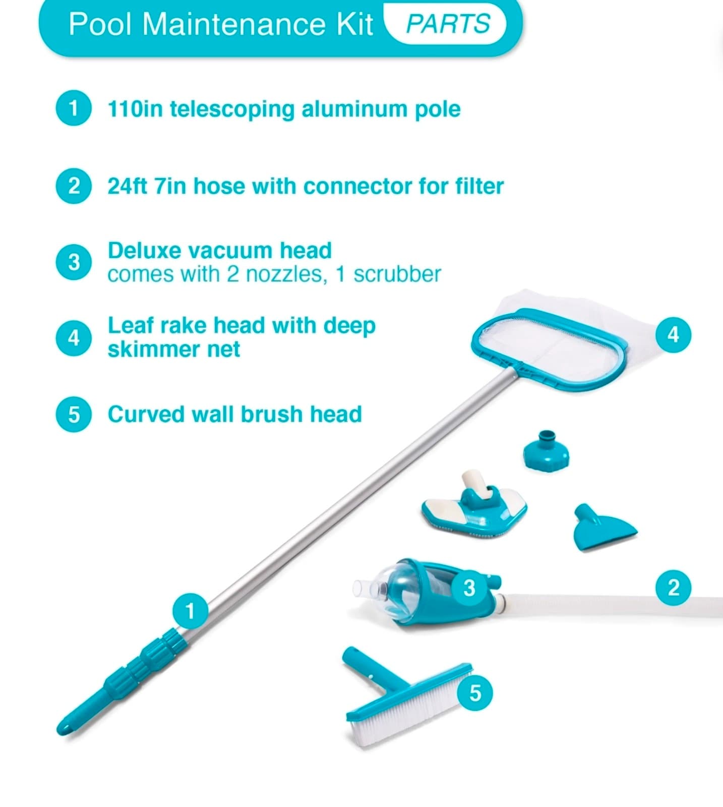 Intex Deluxe Pool Cleaning Maintenance Kit - Thumbnail 3