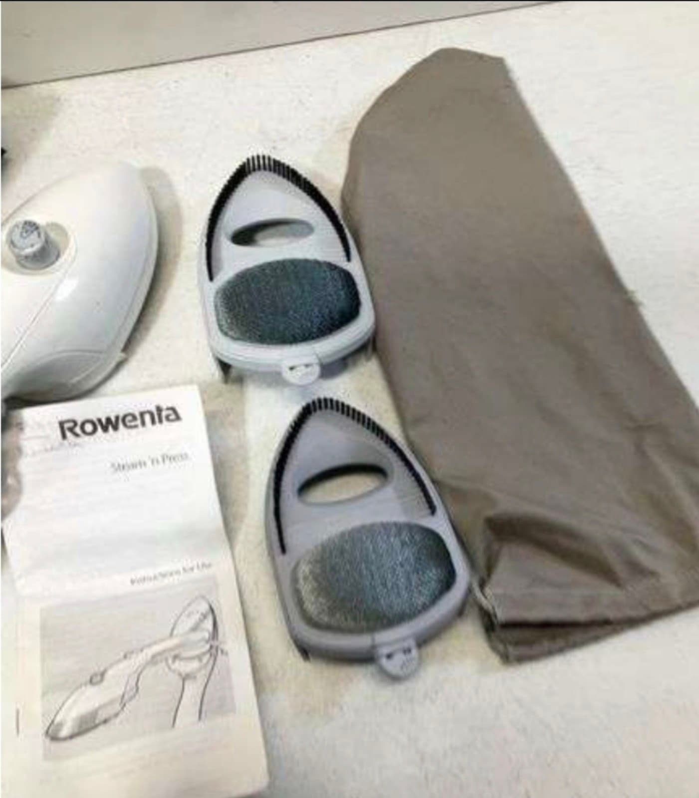 ROWENTA Steam 'n Press Garment Steam Fabric Brush Travel Portable - Thumbnail 3