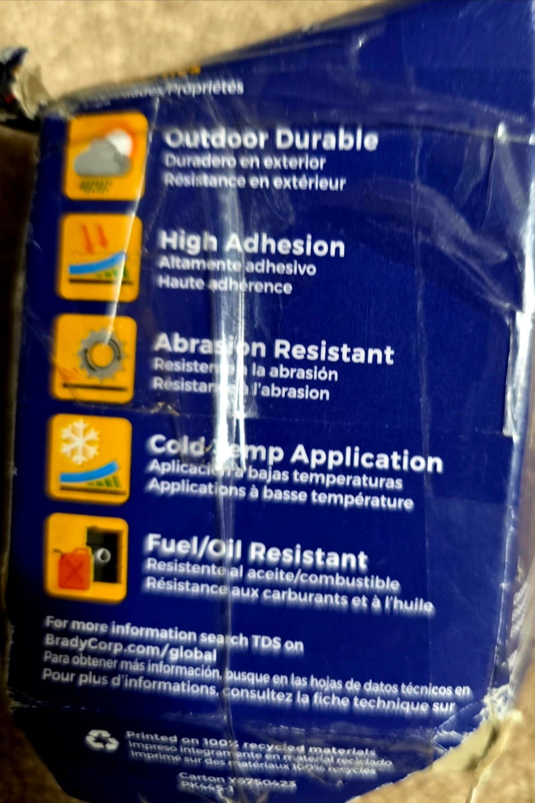 Brady M21-18-427 Self-Laminating Wraps - Thumbnail 4