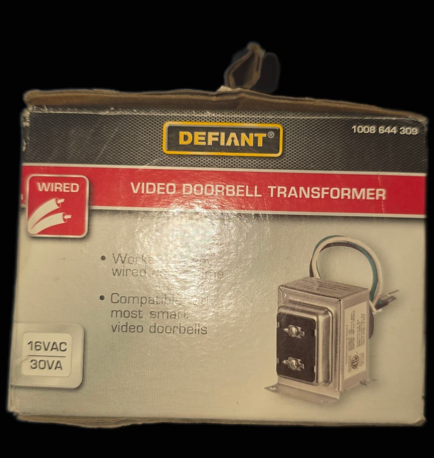 Defiant Wired 16VAC/30VA Doorbell Transformer. - Image 1