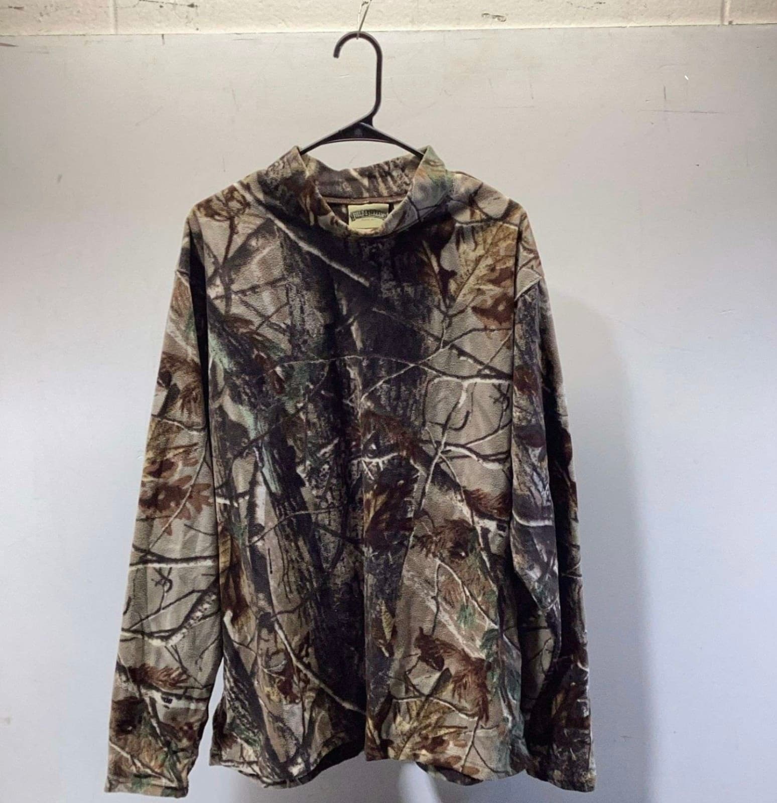 Field n Stream Camo Pullover Sweatshirt sz XL - Image 1