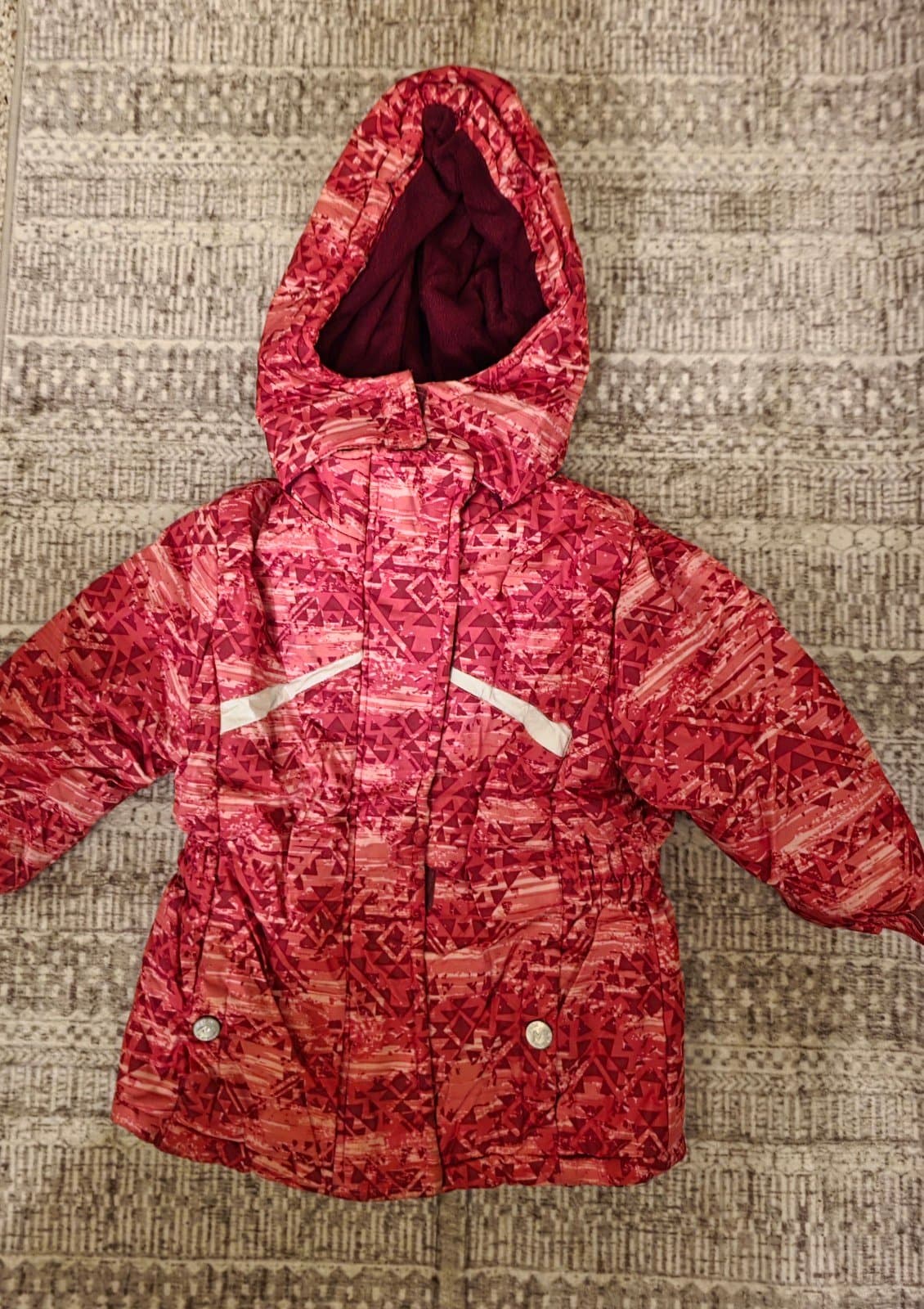 Girls Winter Coat sz 2T Pink Platinum - Image 1