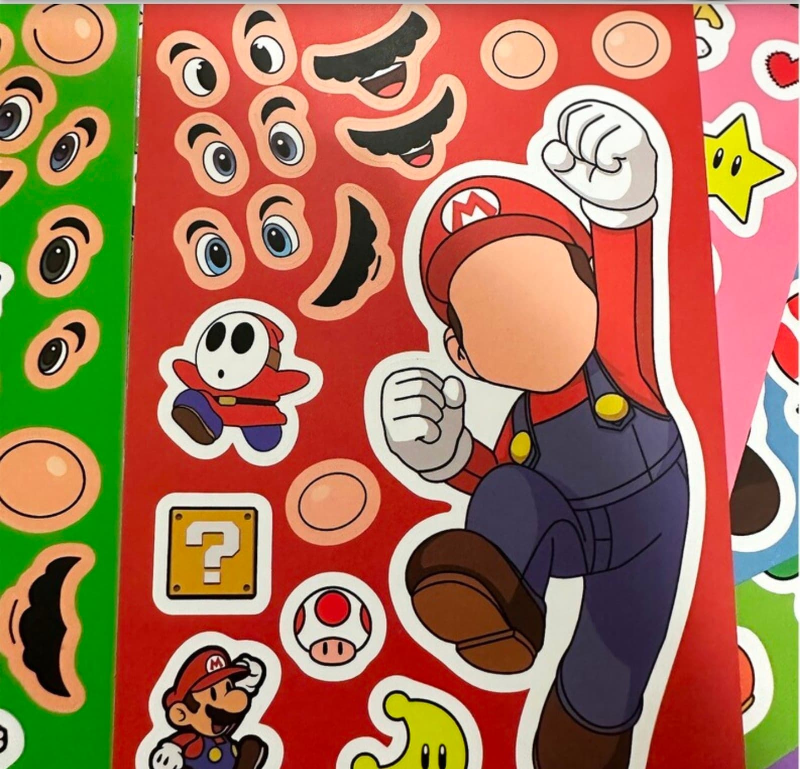 Super Mario Brothers Waterproof Stickers 20pcs - Thumbnail 4