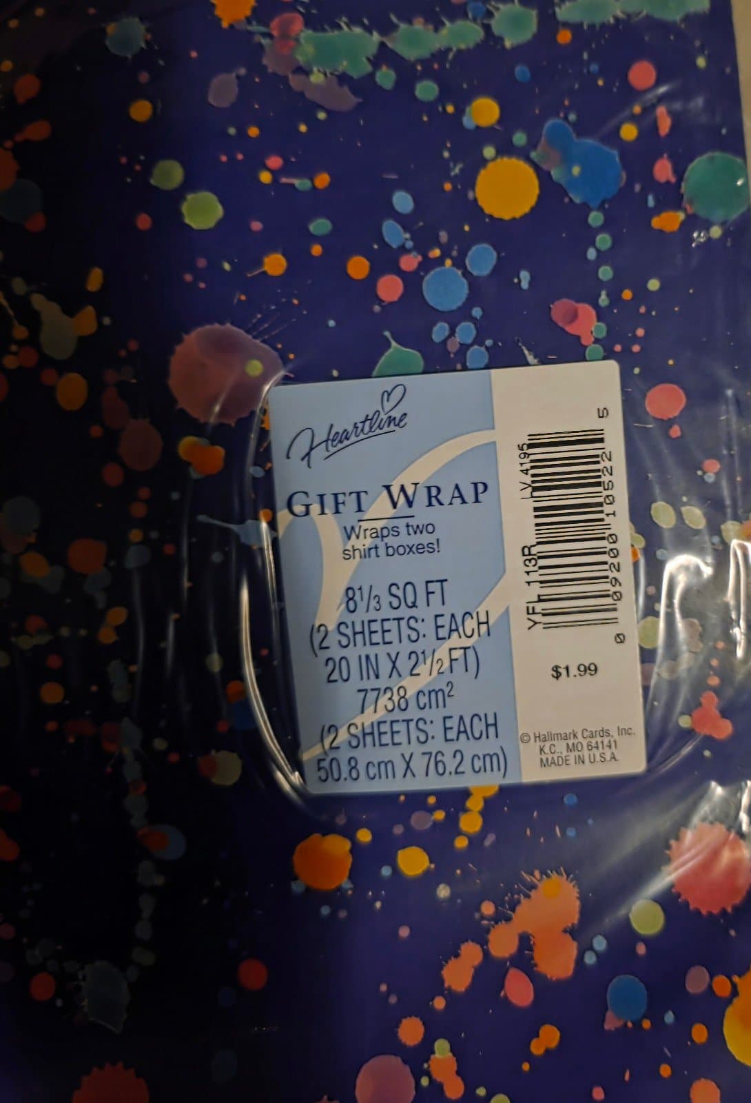 Heartline Premium Giftwrap x3 - Thumbnail 4