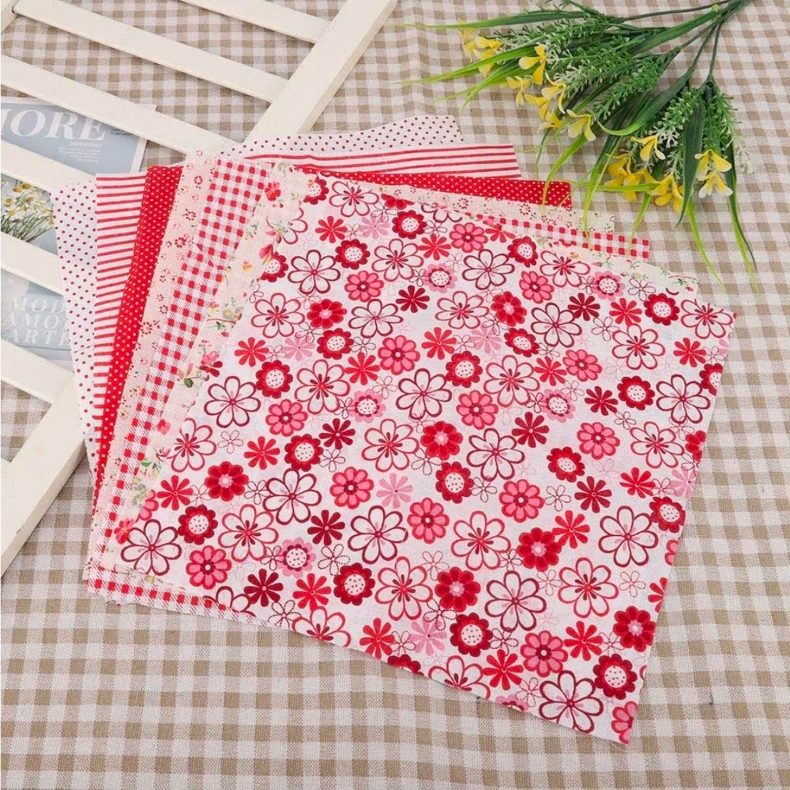 Wax Paper 50 sheets grease proof floral Wax Paper - Thumbnail 3