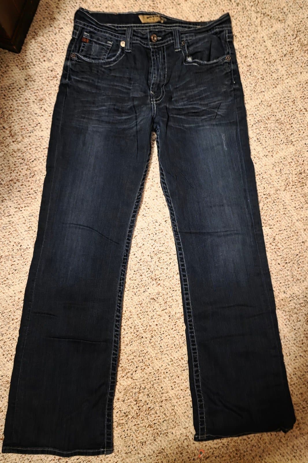 Women's Big Star Flare Leg Jeans sz 34 - Image 1