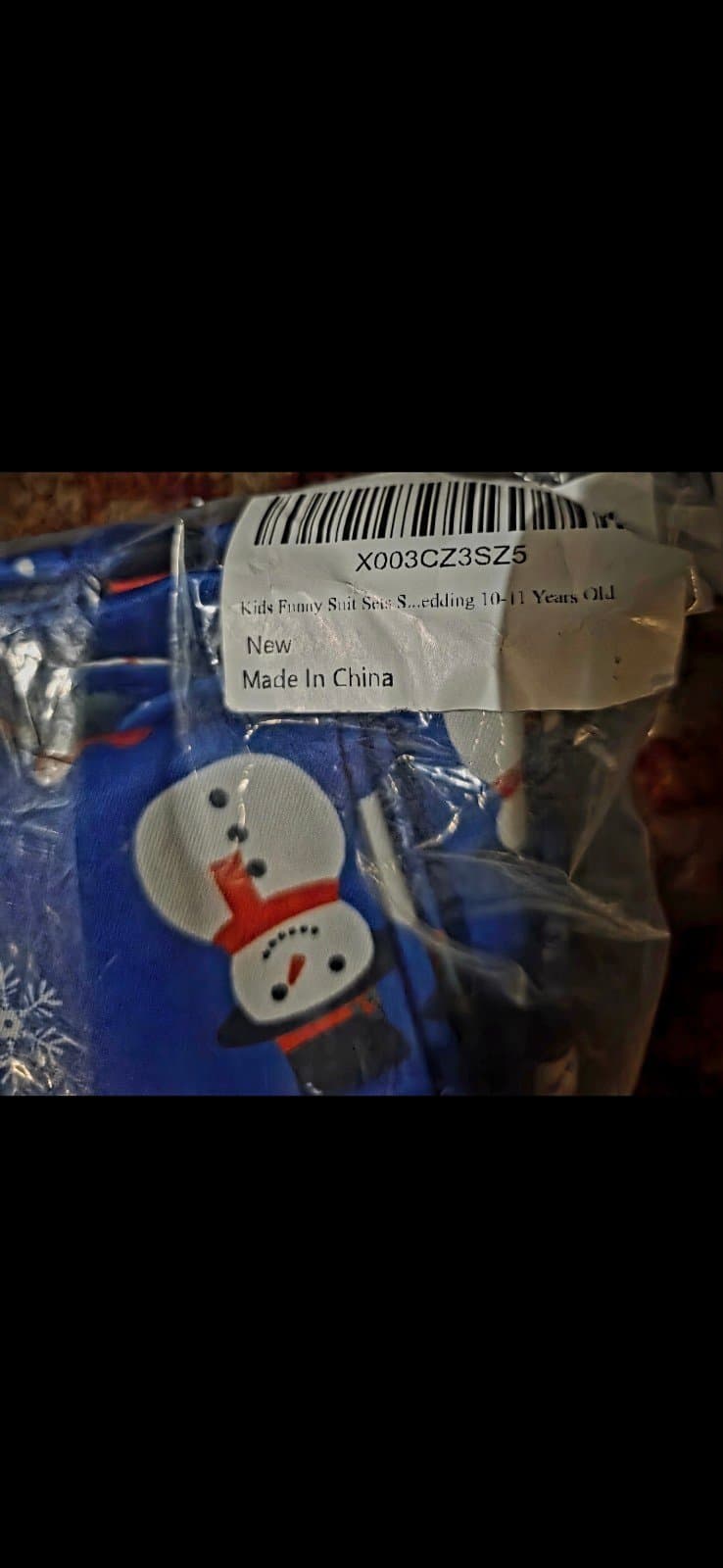 Children's Pajamas 2pc size M/L - Thumbnail 4