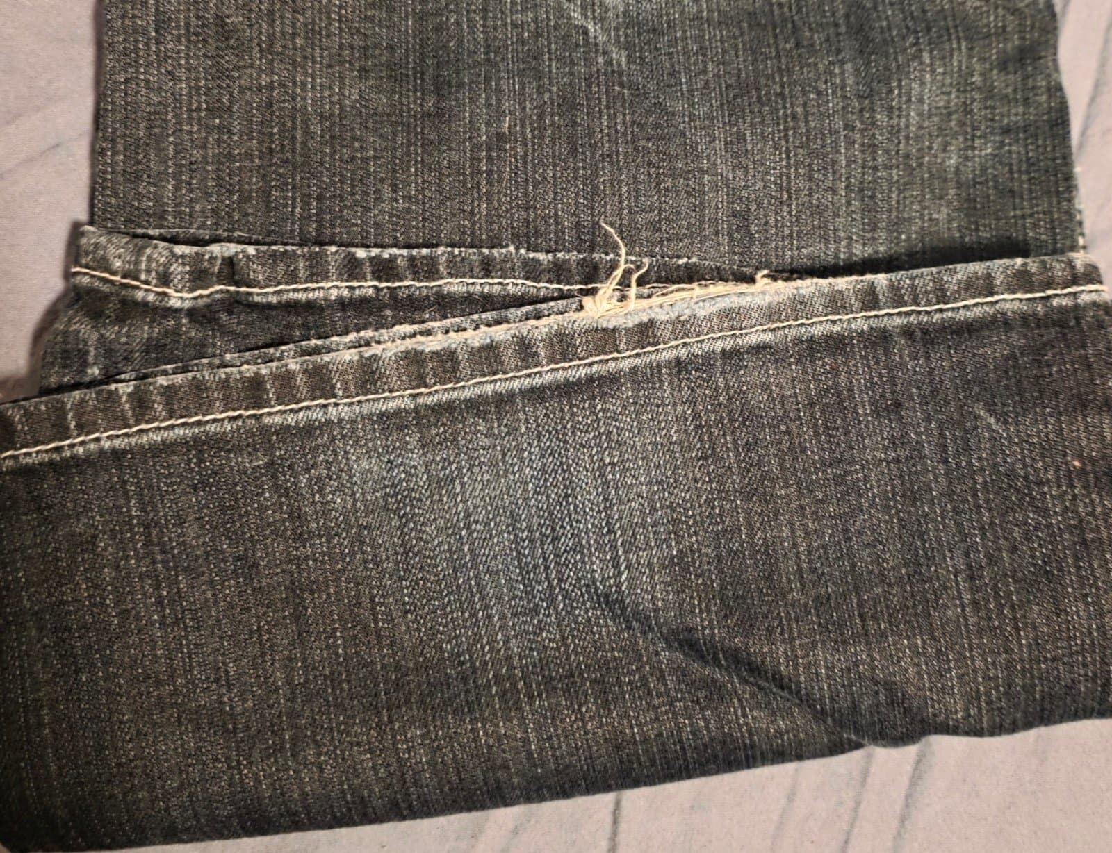 Women's Big Star Flare Leg Jeans sz 34 - Thumbnail 4