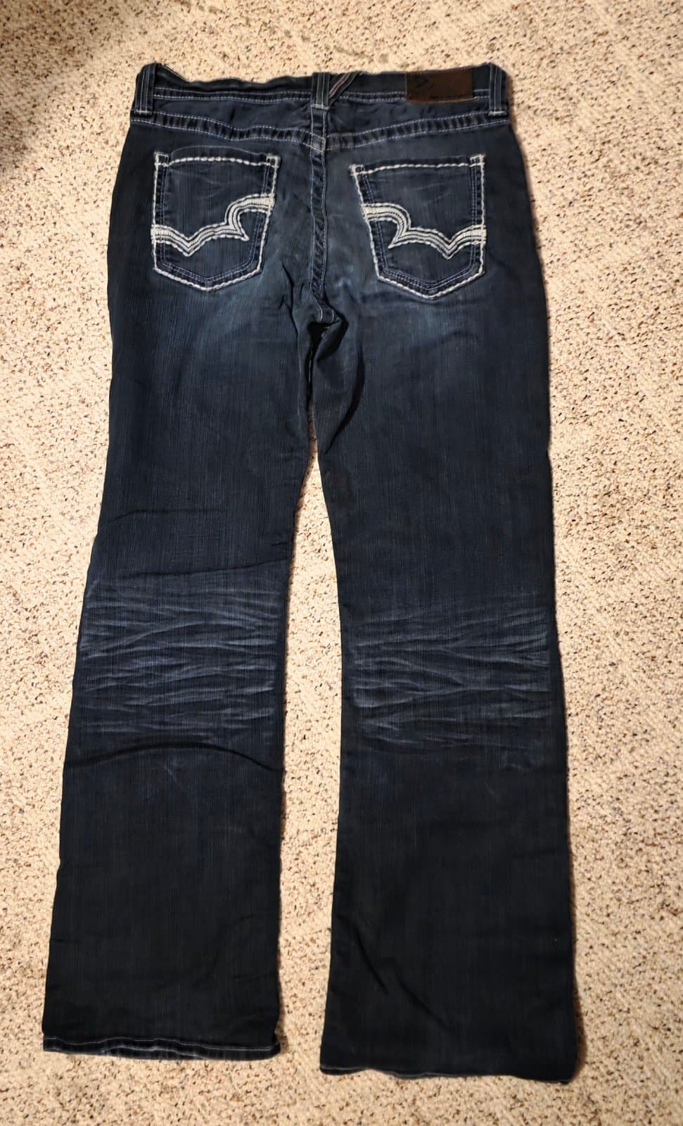 Women's Big Star Flare Leg Jeans sz 34 - Thumbnail 3