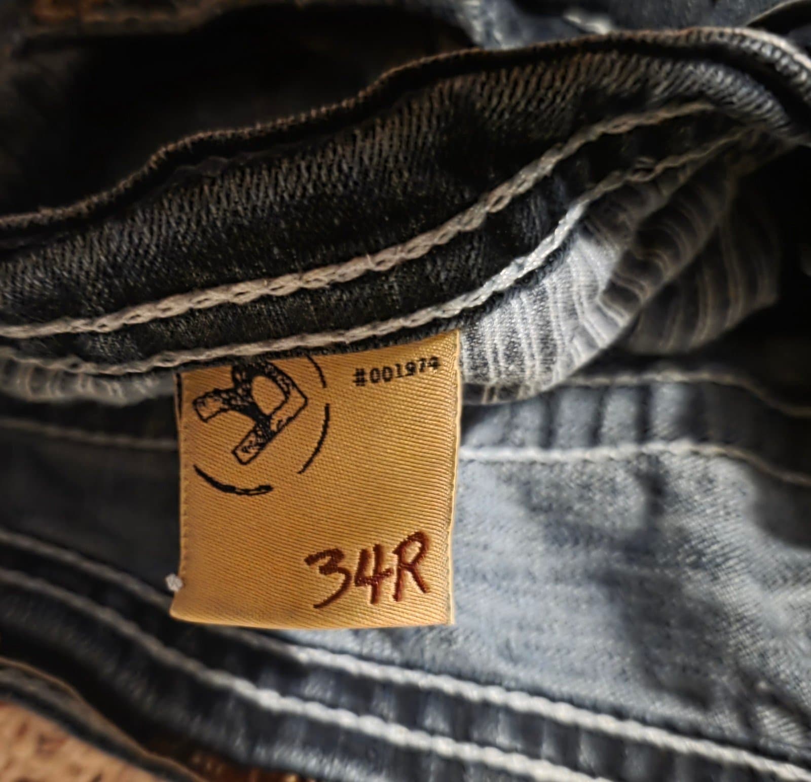 Women's Big Star Flare Leg Jeans sz 34 - Thumbnail 2