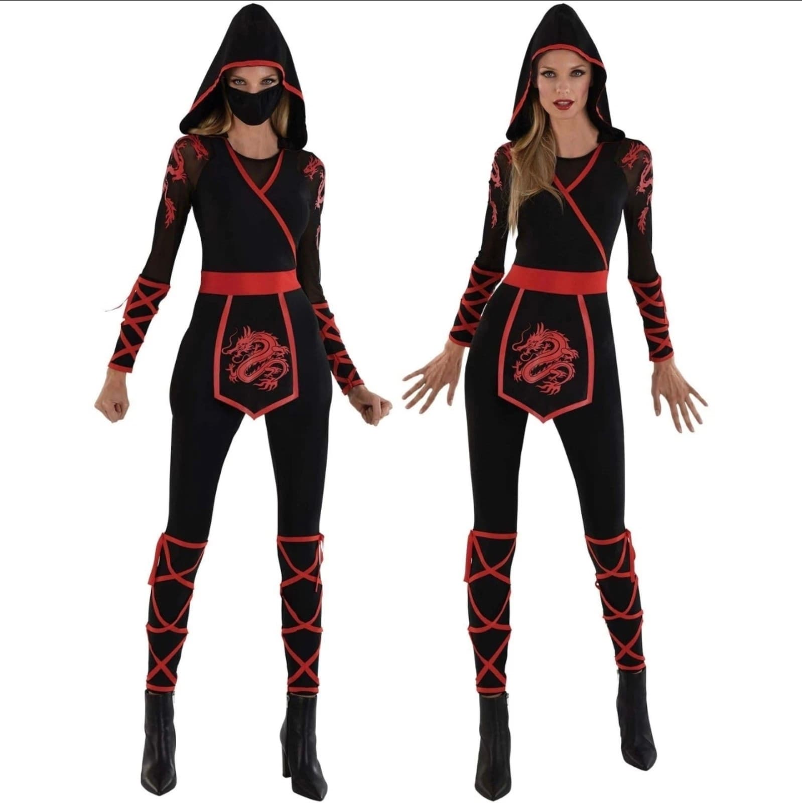 Hidden Ninja Warrior Women's Costume - Image 1