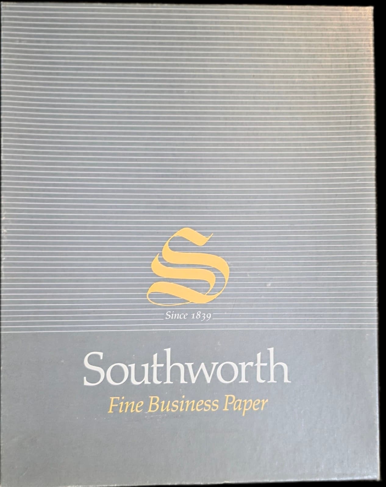 Vintage Southworth Fine Typing Papeer Sealed 20lb 403C 25% Cotton-100Ct - Image 1