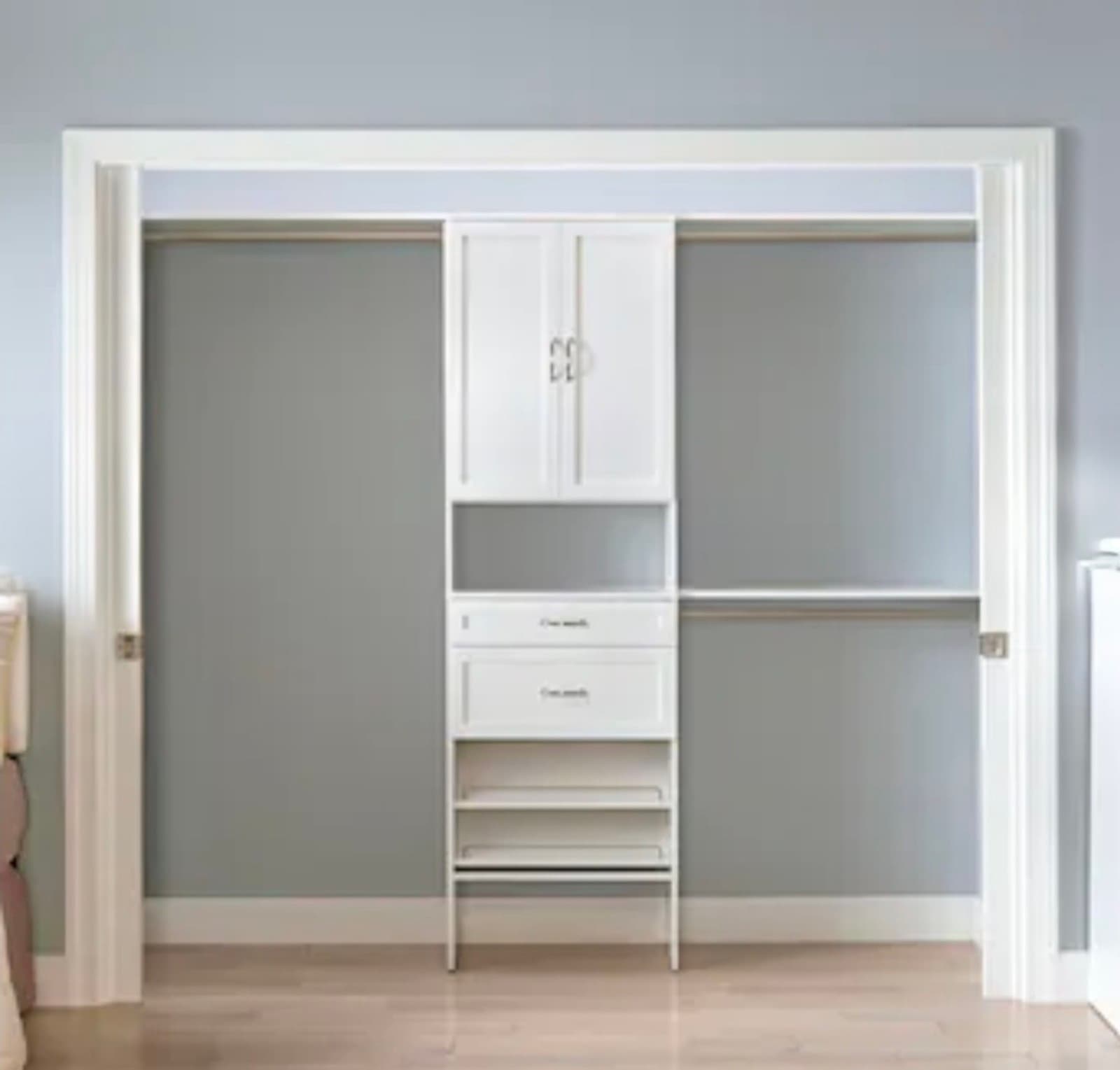 ClosetMaid BrightWood 25-in x 10-in x 13-in White Drawer unit - Thumbnail 4