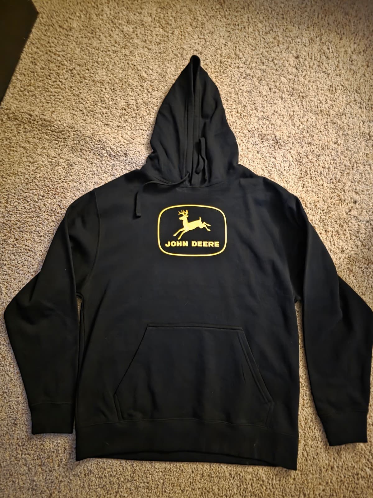 John Deere Hoodie size Large - Image 1