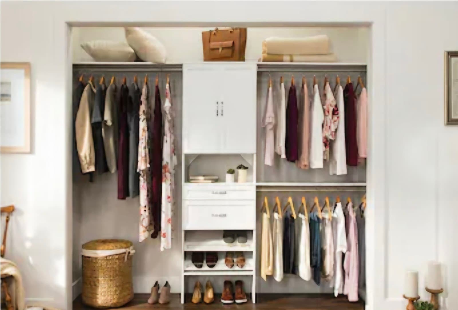 ClosetMaid BrightWood 25-in x 10-in x 13-in White Drawer unit - Thumbnail 3