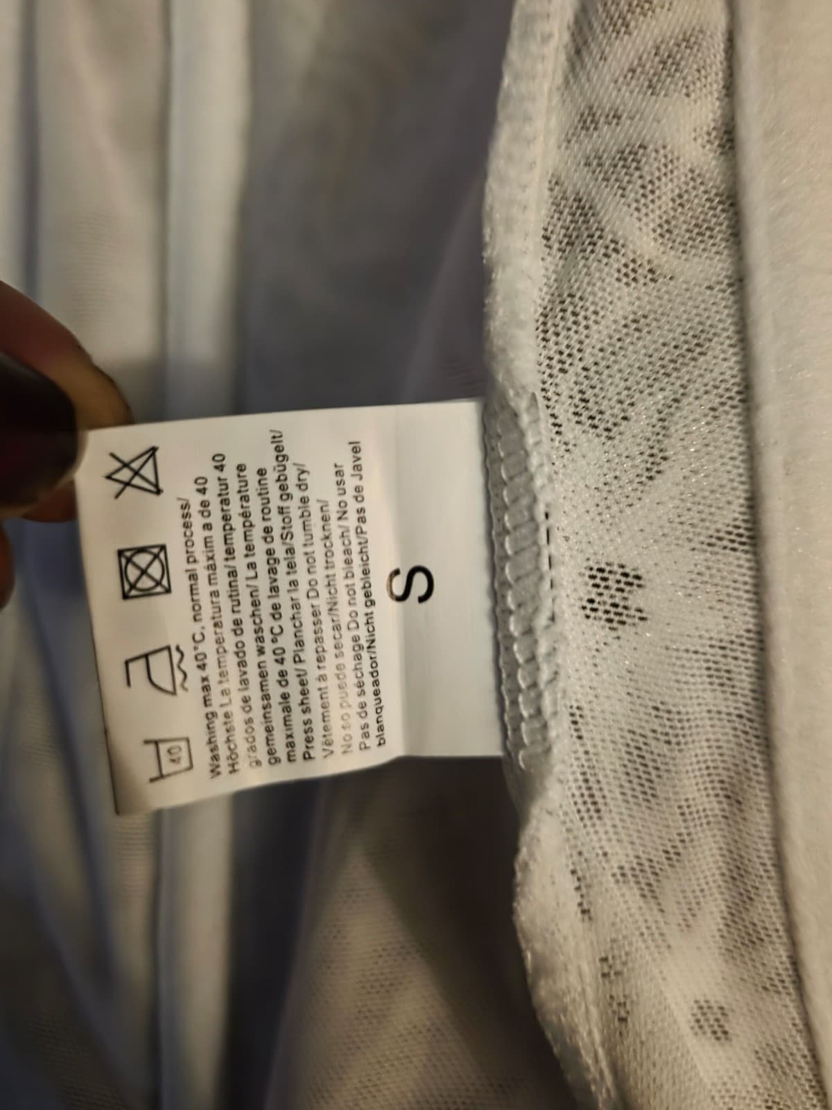 White Lingerie sz Small - Thumbnail 4